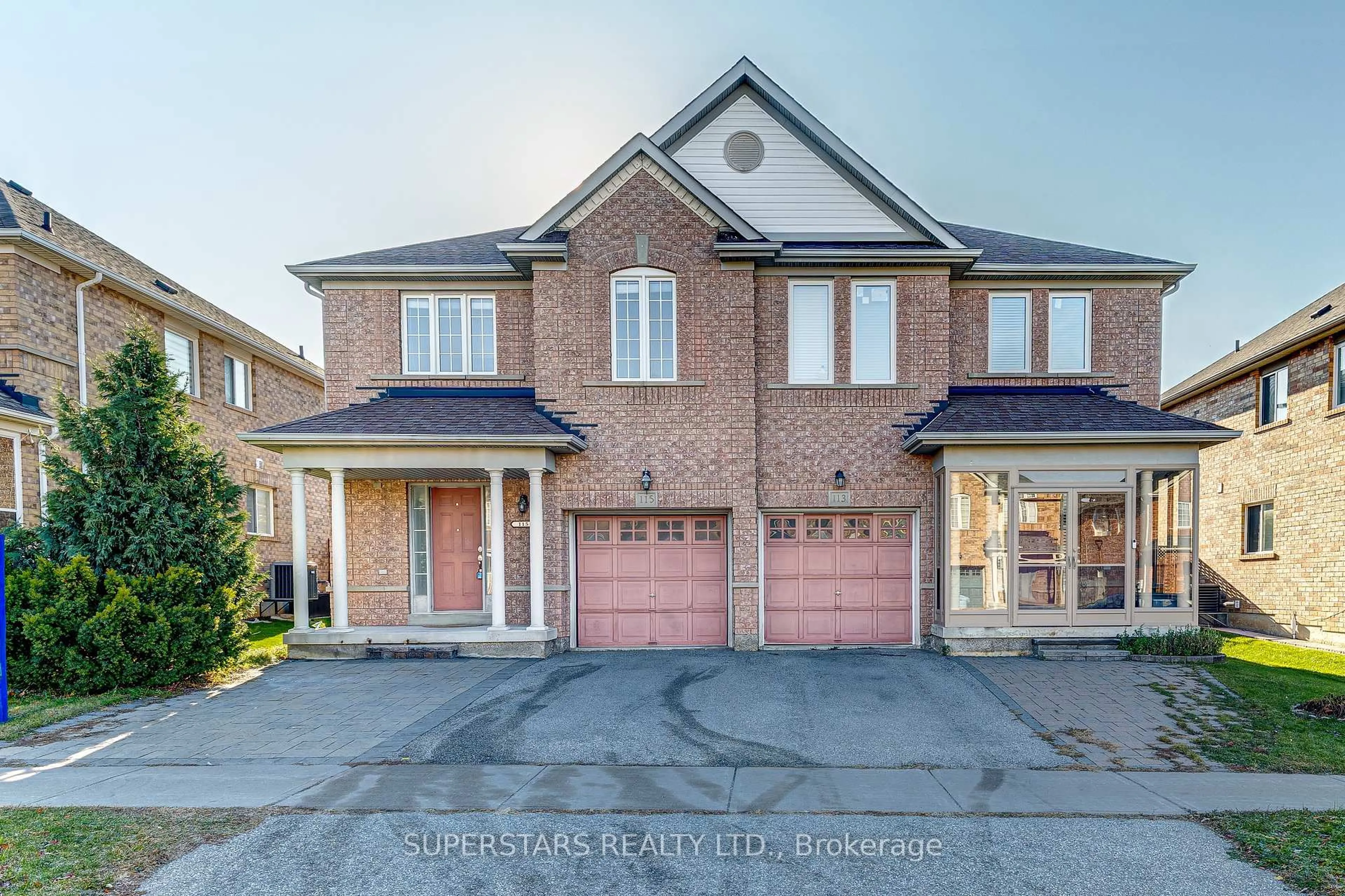 Home with brick exterior material, street for 115 Edward Jeffreys Ave, Markham Ontario L6E 1W1