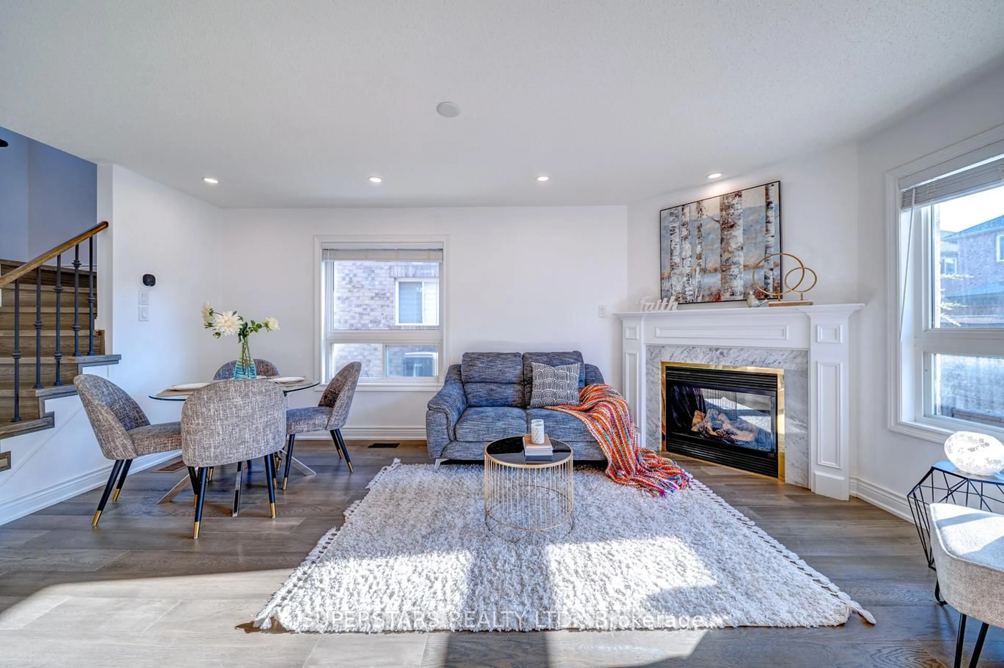 Living room with furniture, unknown for 115 Edward Jeffreys Ave, Markham Ontario L6E 1W1