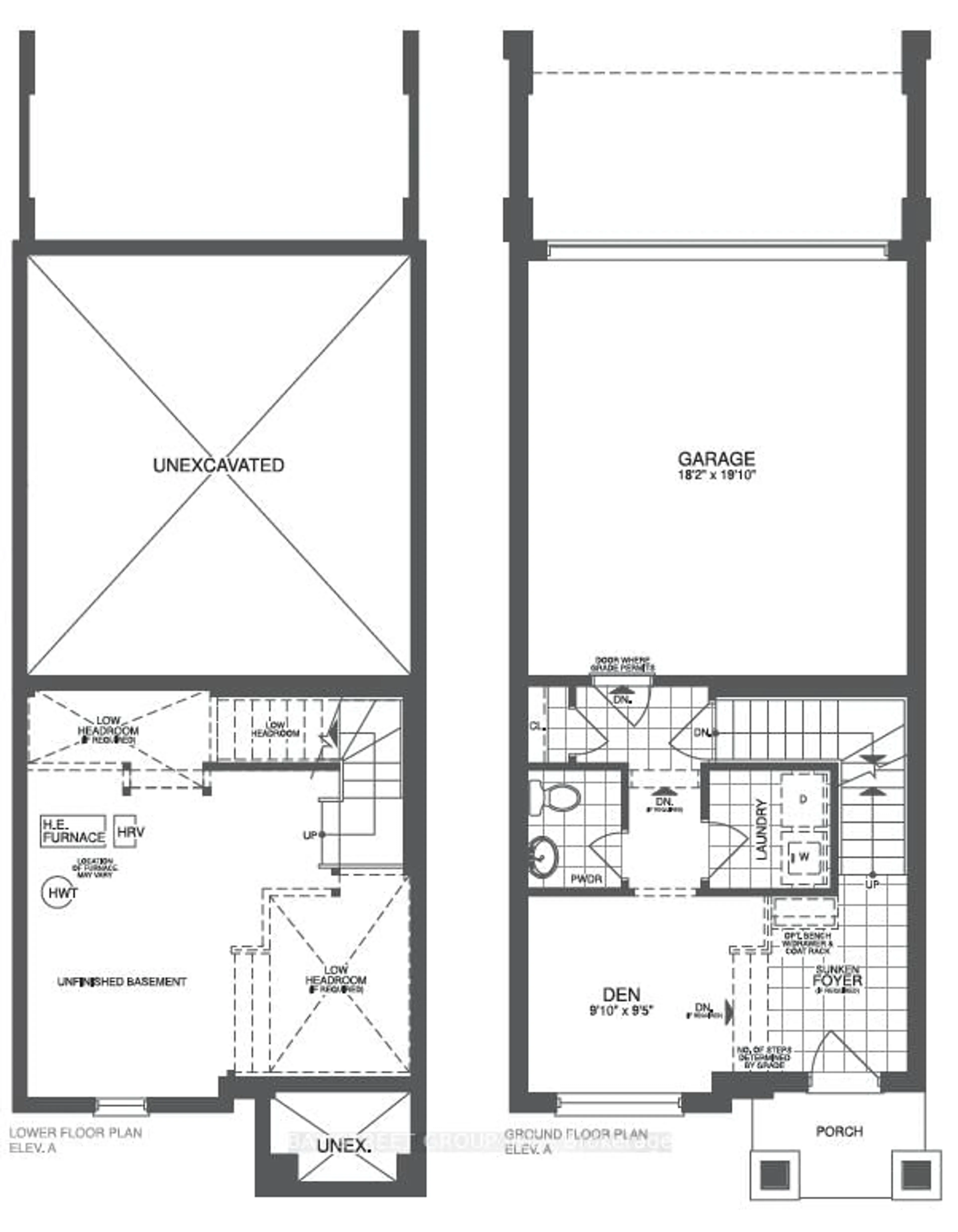 Floor plan for 6859 Main St, Whitchurch-Stouffville Ontario L4A 4X2
