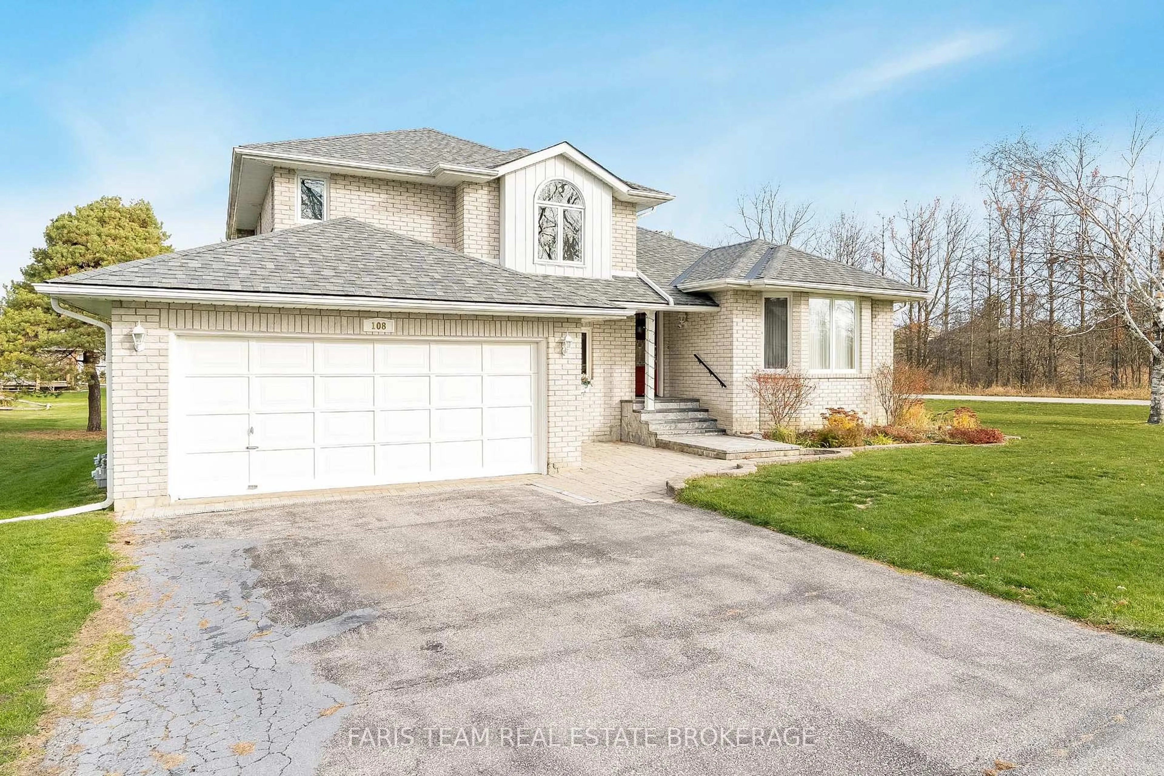 Home with vinyl exterior material, street for 108 Sixth St, Brock Ontario L0K 1A0