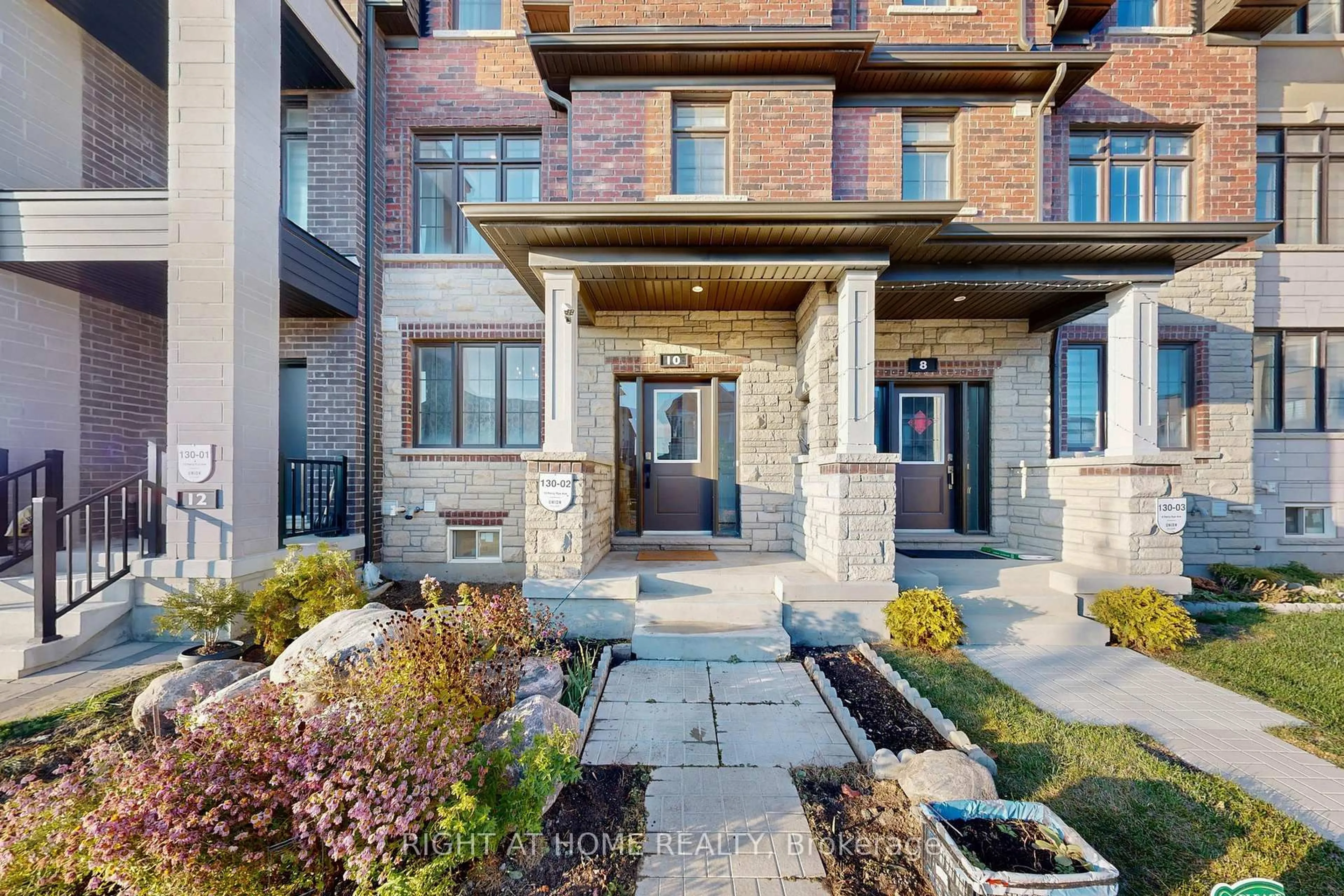 Home with brick exterior material, street for 10 Percy Rye Ave, Markham Ontario L6C 3K2