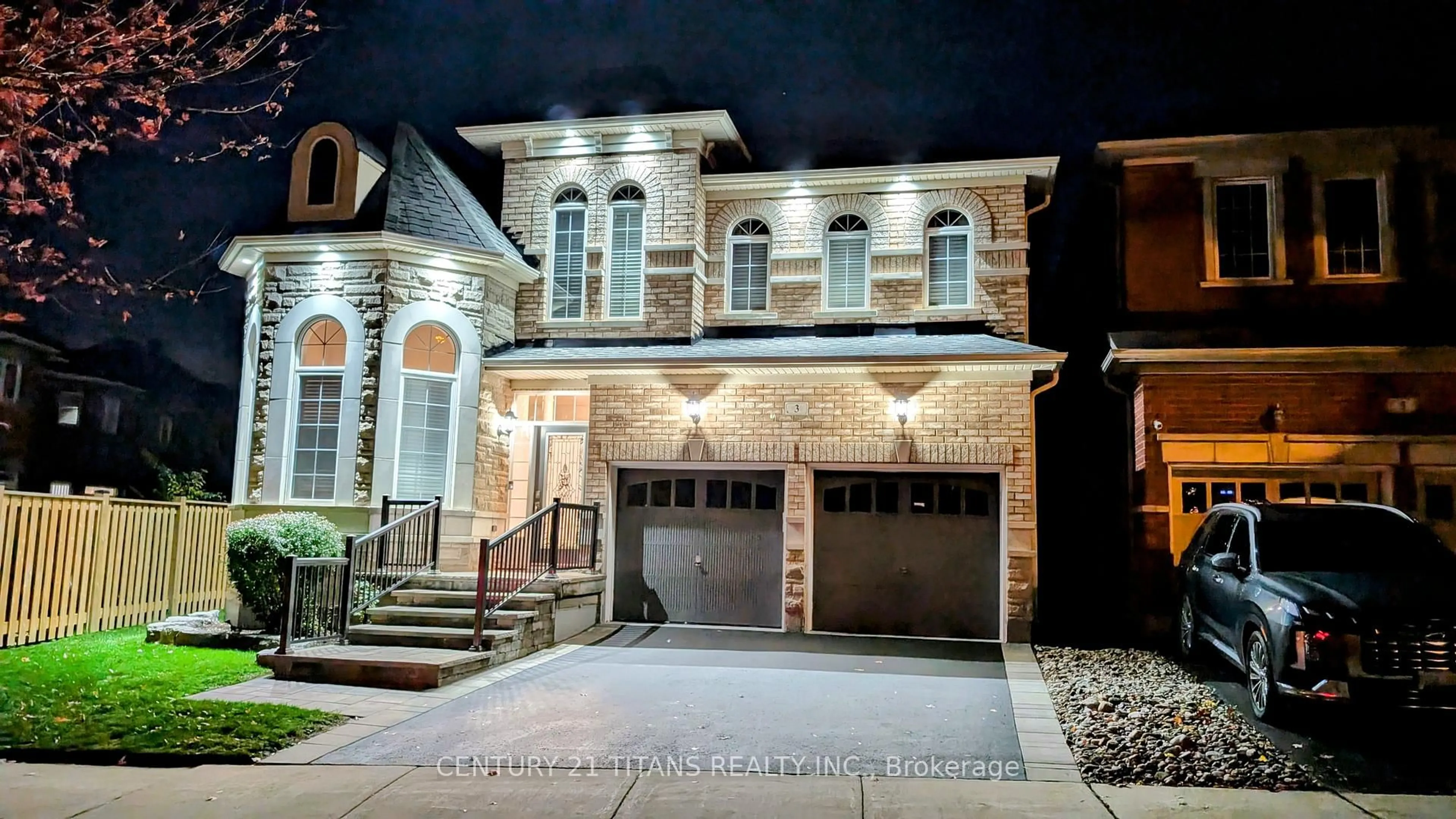 Home with brick exterior material, street for 3 Condarcuri Cres, Markham Ontario L6B 0G8