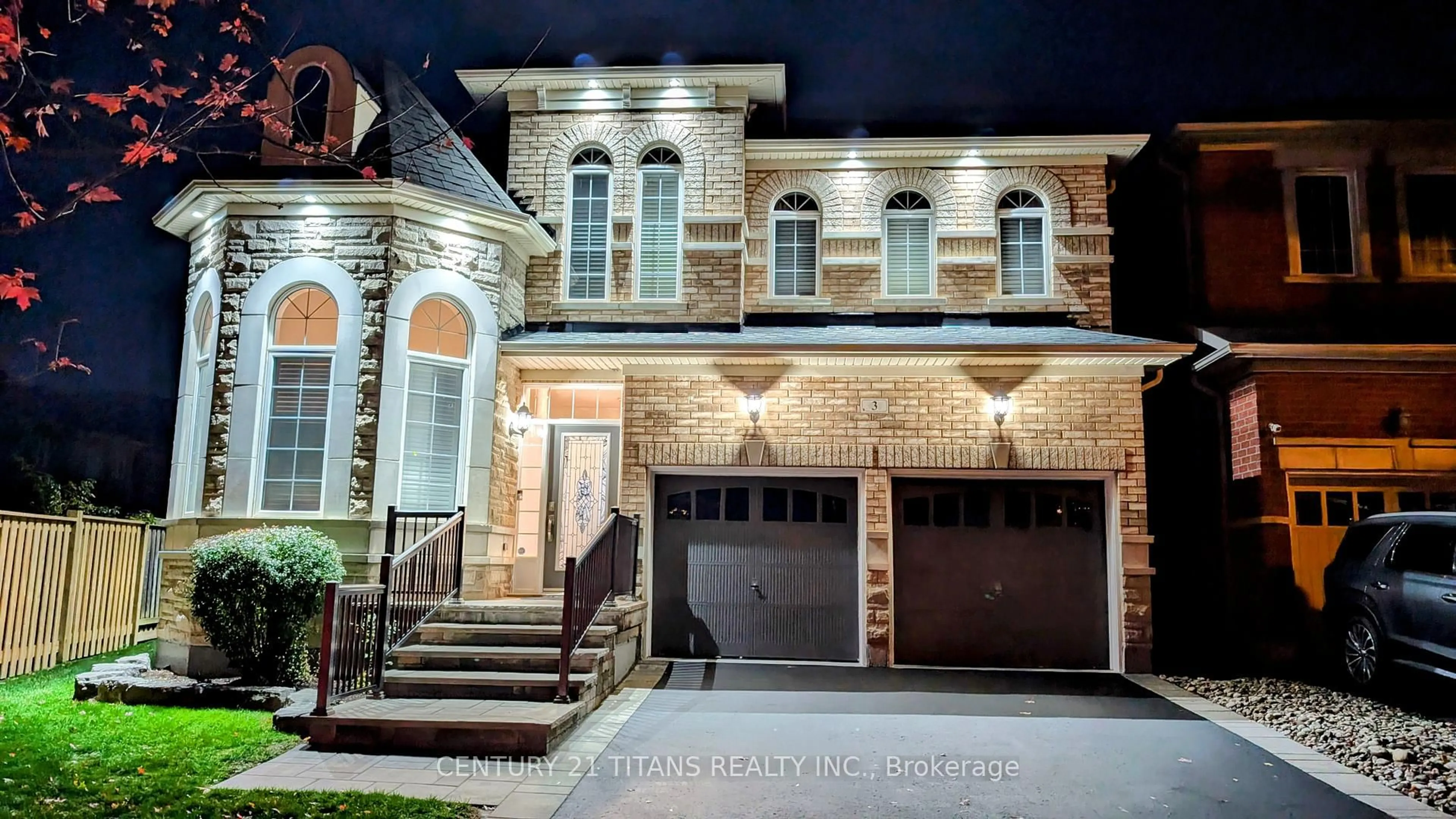 Home with brick exterior material, street for 3 Condarcuri Cres, Markham Ontario L6B 0G8