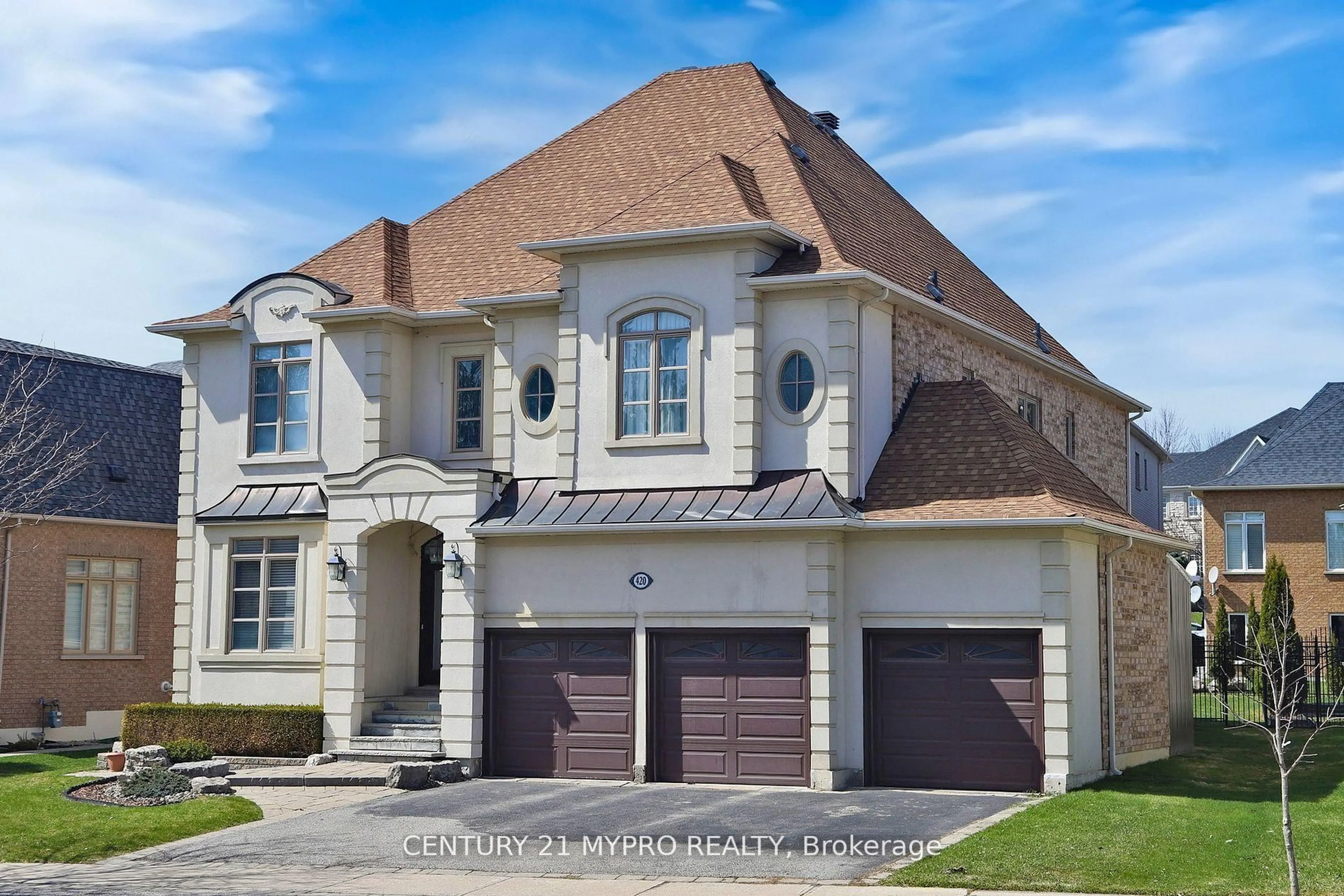 Home with brick exterior material, street for 420 Paradelle Dr, Richmond Hill Ontario L4E 4R9