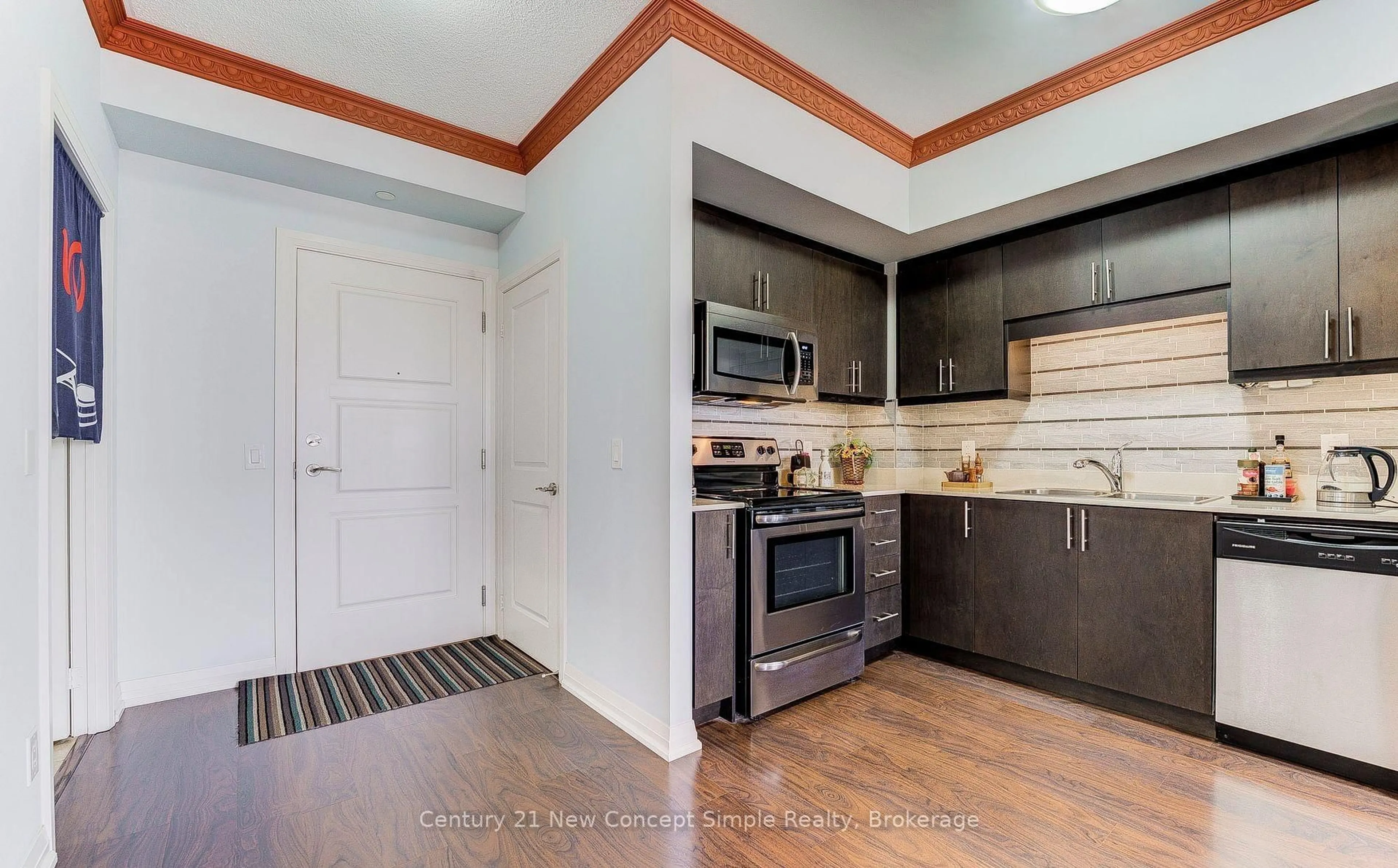 Open concept kitchen, unknown for 9500 Markham Rd #520, Markham Ontario L6E 0N6