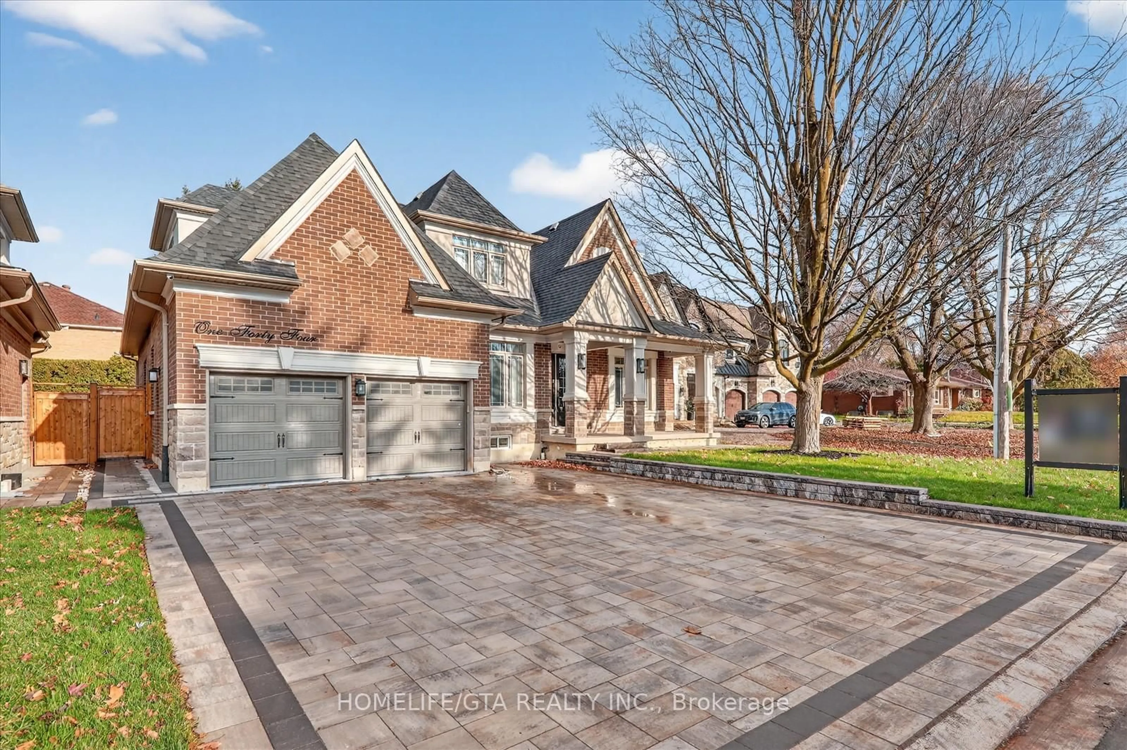 Home with brick exterior material, street for 144 Church St, Markham Ontario L3P 2M4