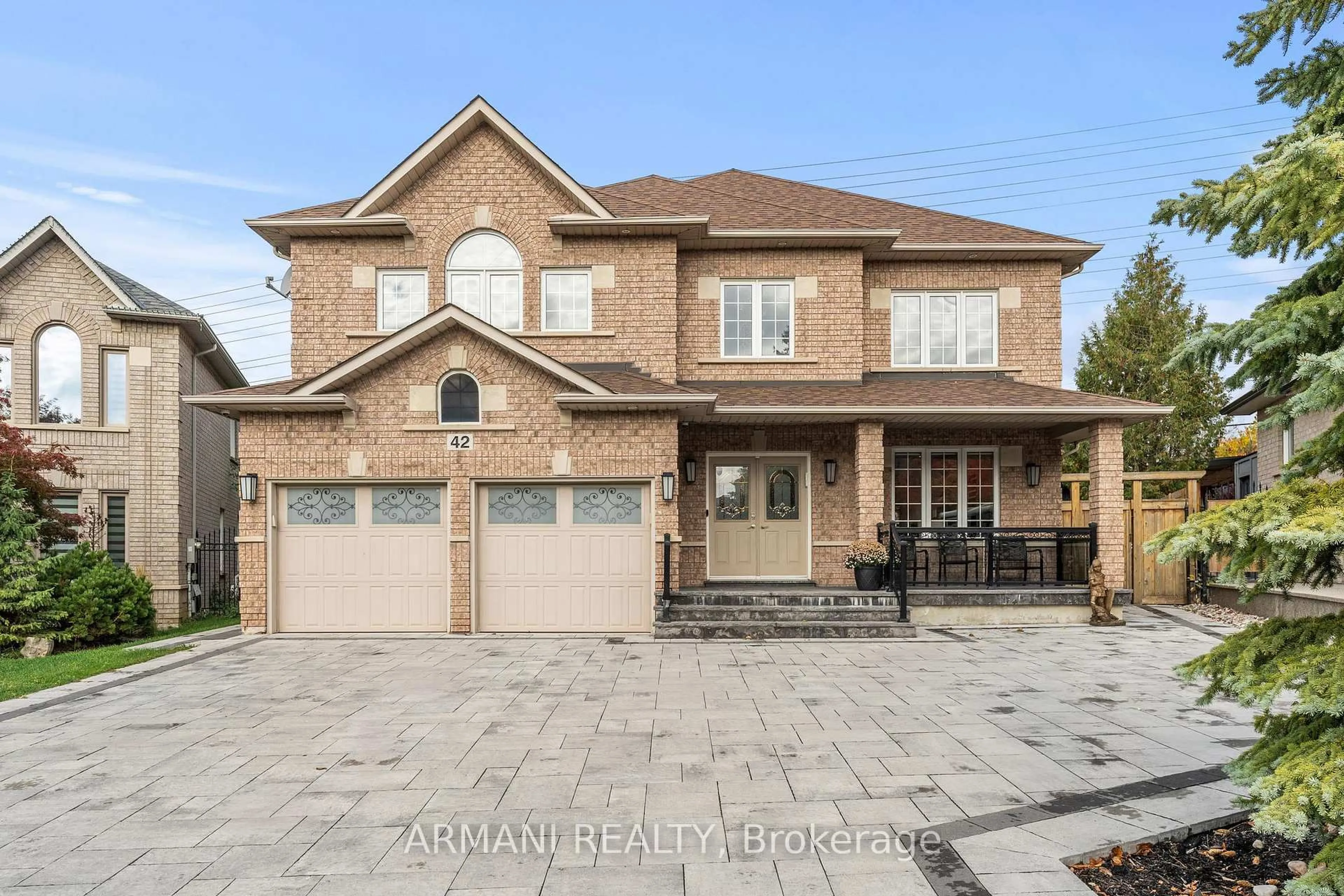 Home with brick exterior material, street for 42 St Michele Pl, Vaughan Ontario L4H 2H8