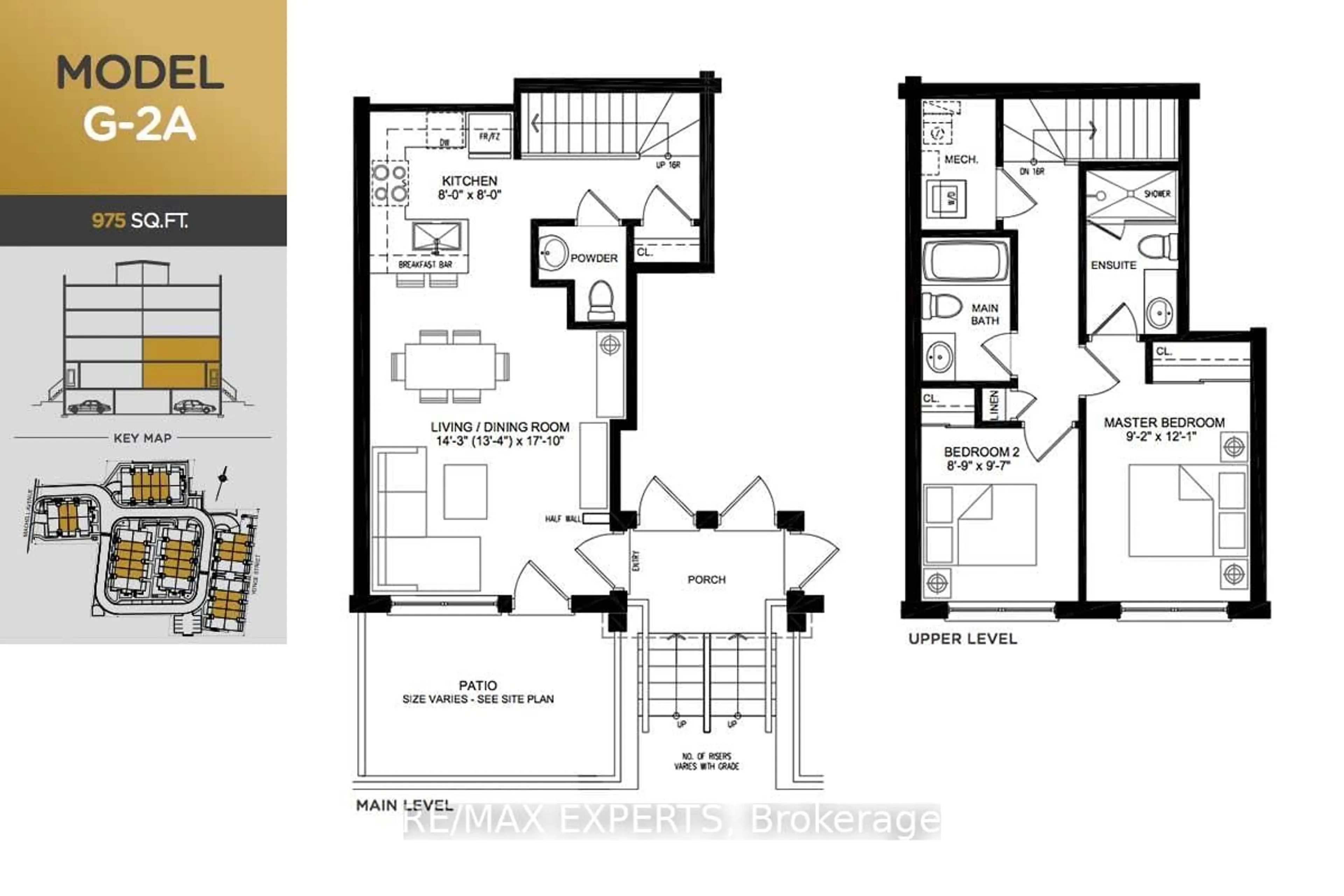 Floor plan for 300 Alex Gardner Circ #61, Aurora Ontario L4G 1N4
