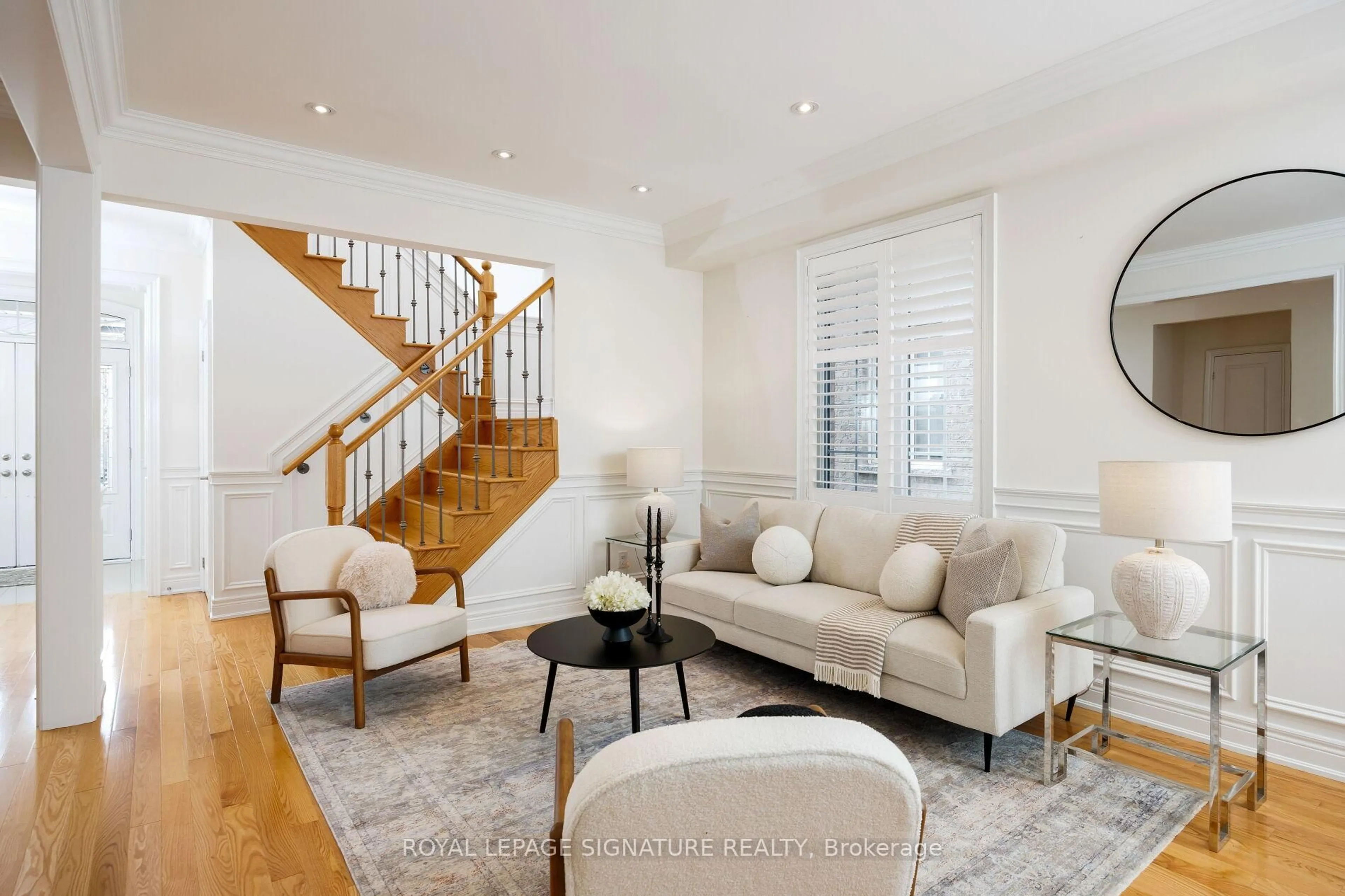 Living room with furniture, unknown for 50 Balderson Dr, Vaughan Ontario L4H 4A3