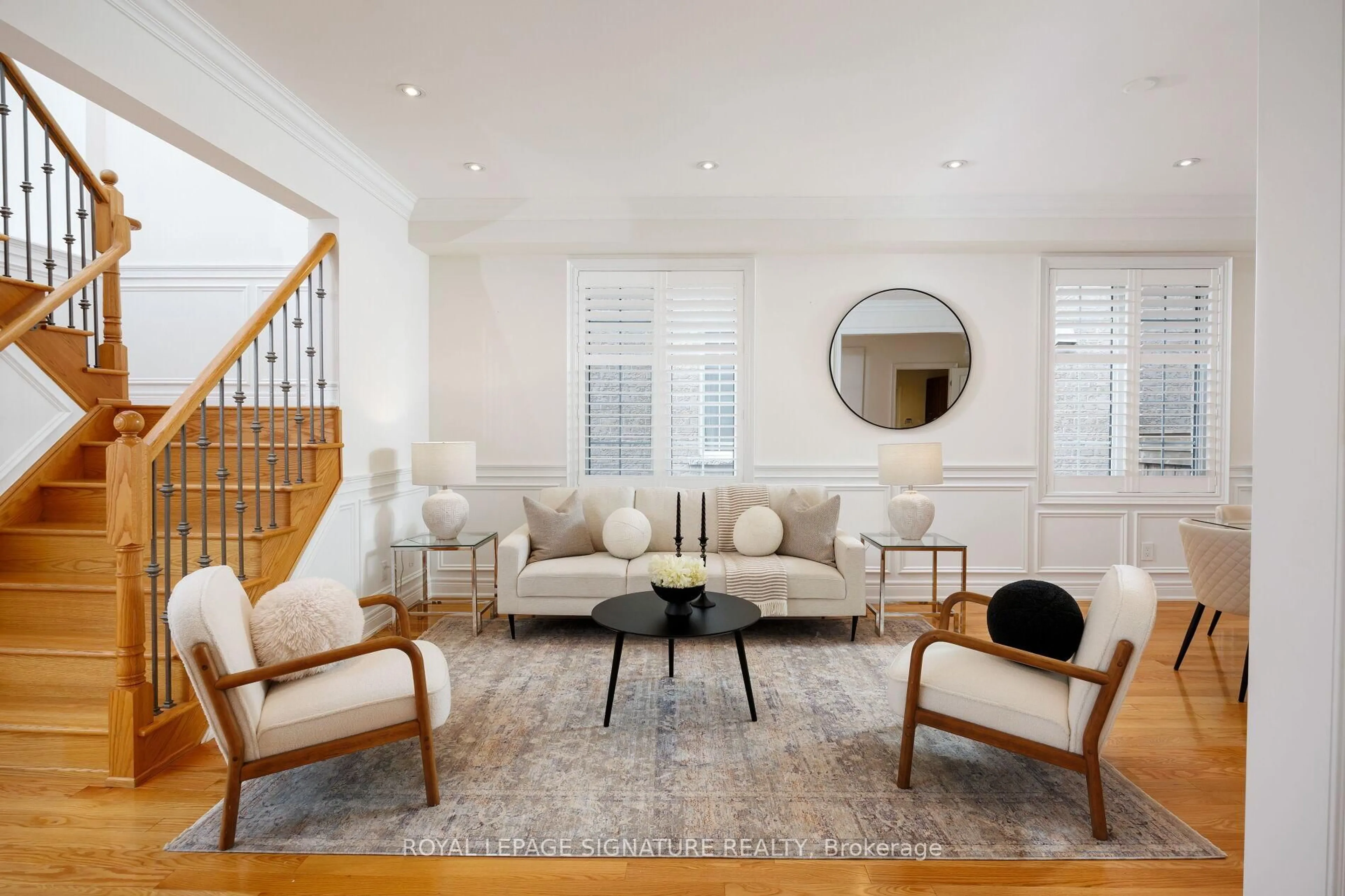 Living room with furniture, unknown for 50 Balderson Dr, Vaughan Ontario L4H 4A3