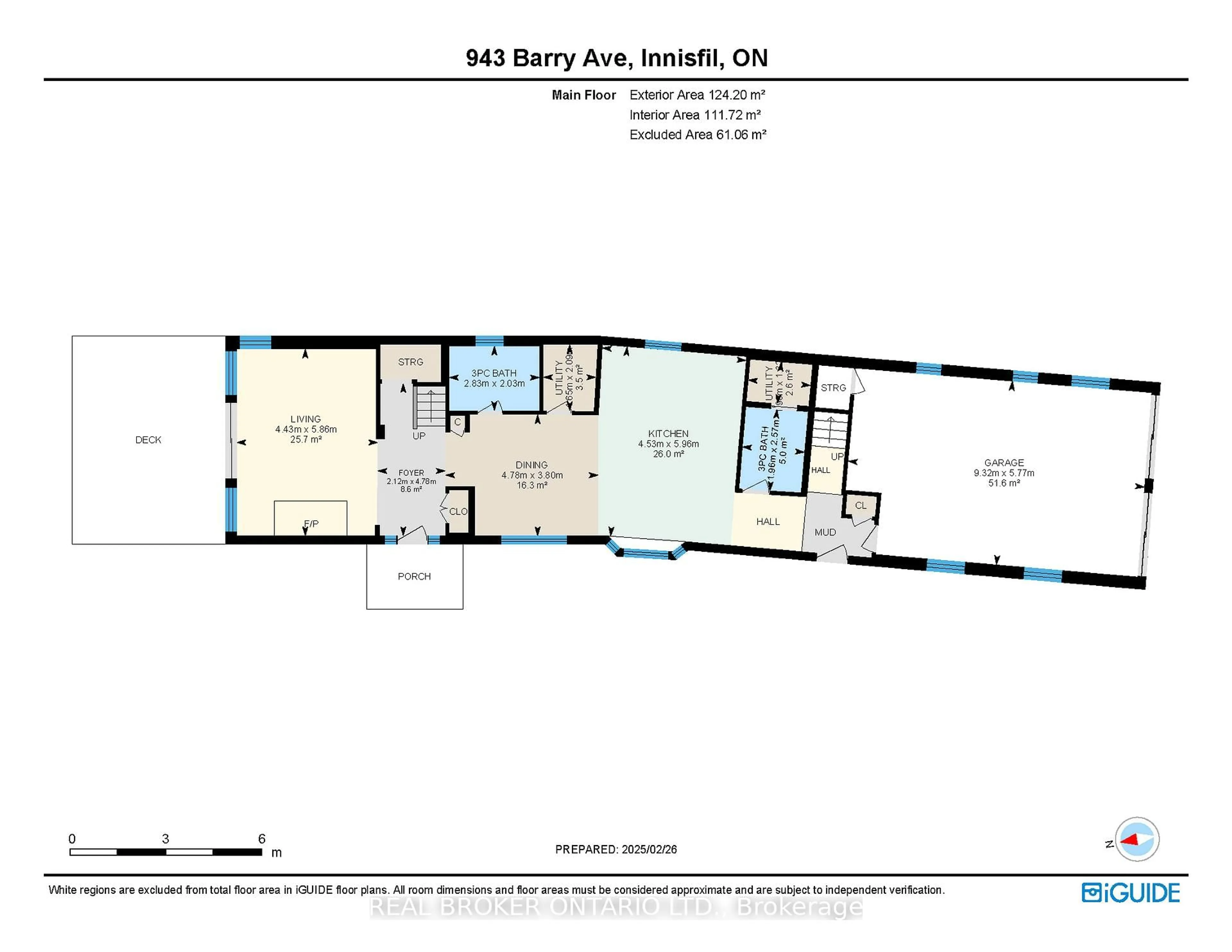 Floor plan for 943 Barry Ave, Innisfil Ontario L0L 1W0