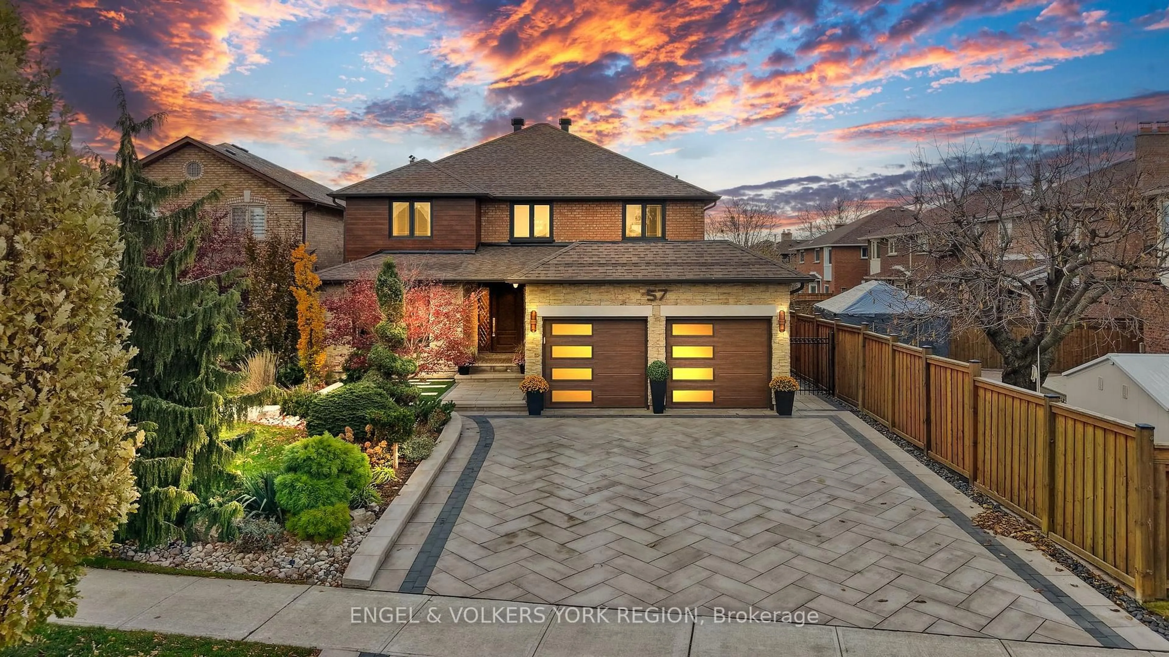 Home with brick exterior material, street for 57 Burgosa Crt, Vaughan Ontario L4L 5C8