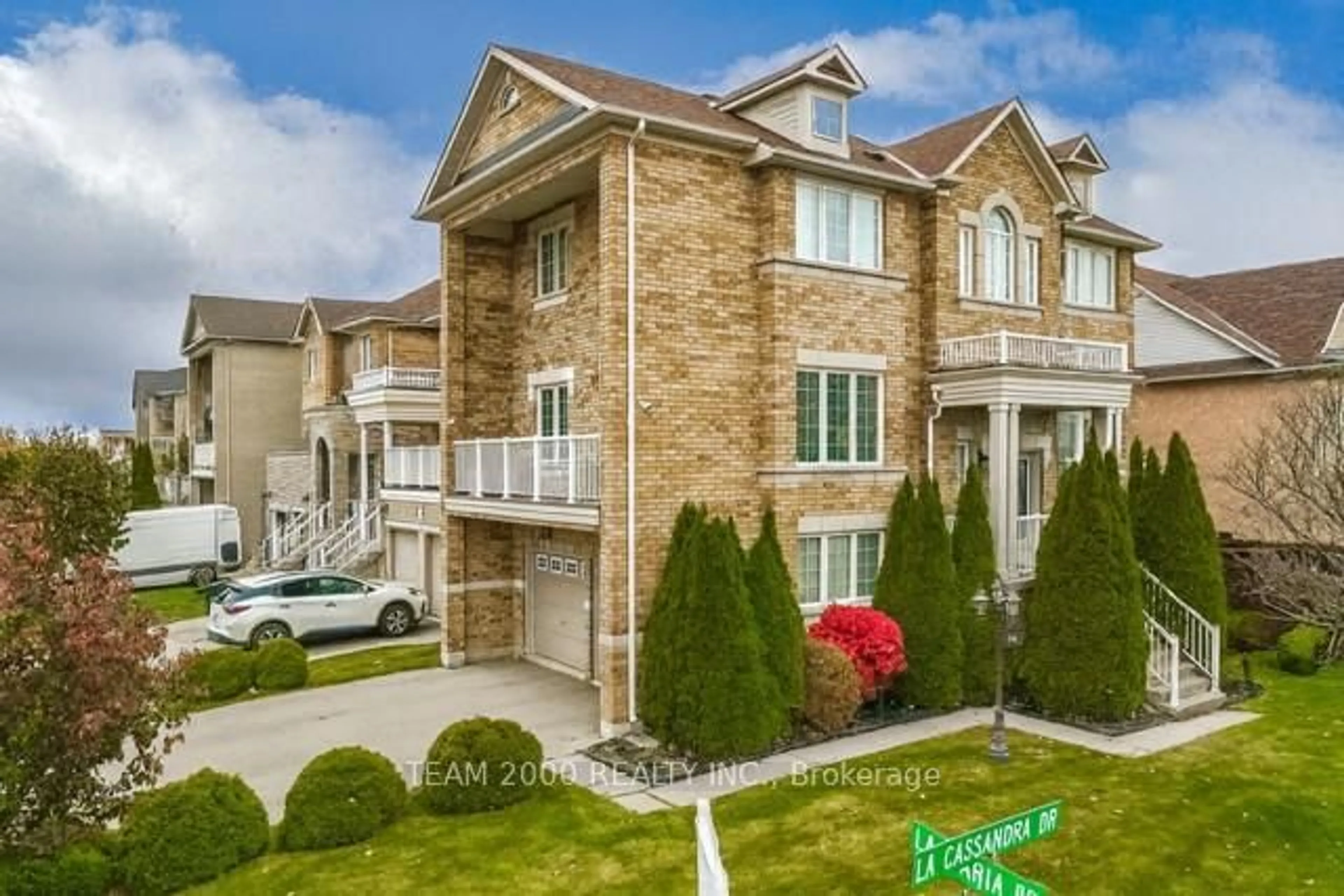 Home with brick exterior material, street for 26 La Maria Lane, Vaughan Ontario L6A 3X2