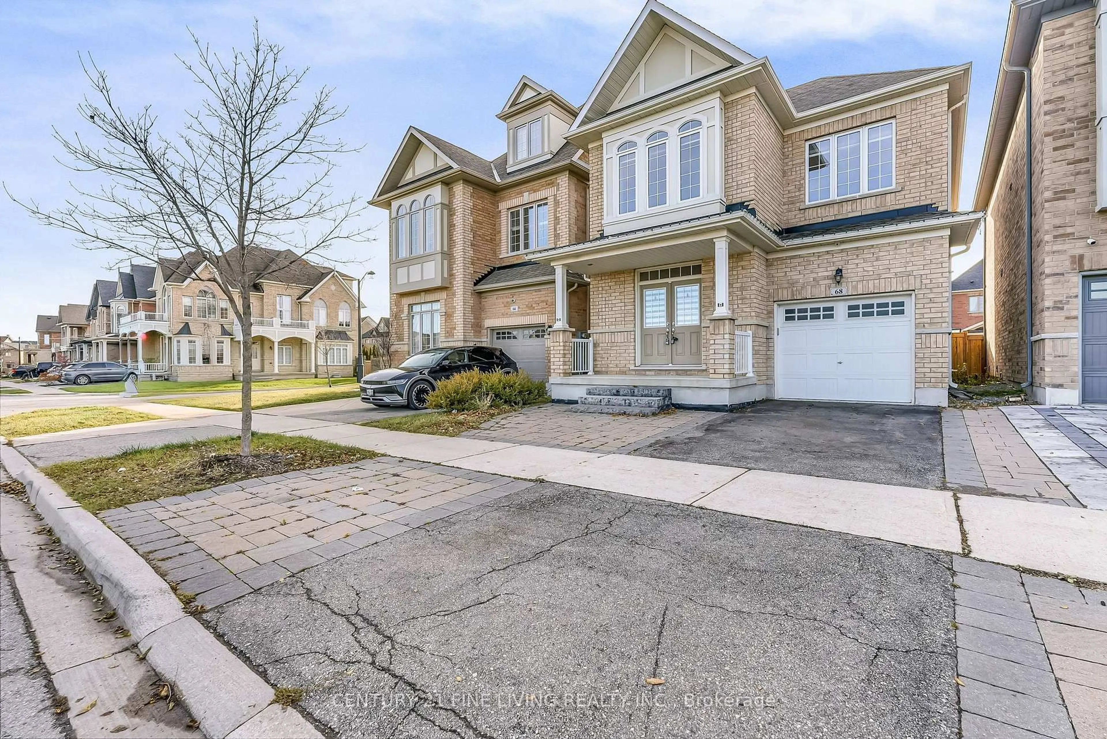 Home with brick exterior material, street for 68 Killington Ave, Vaughan Ontario L4H 3Z4