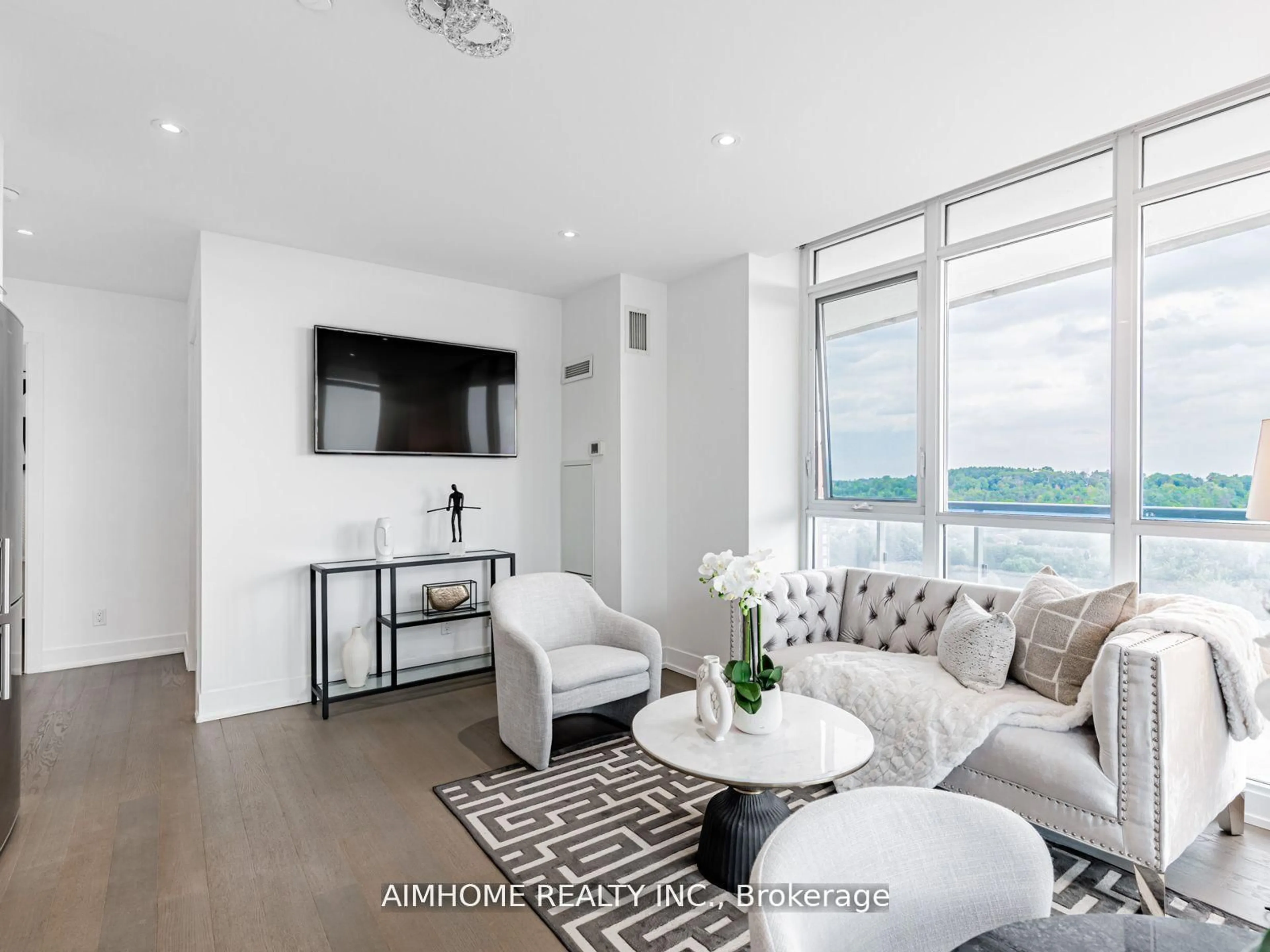 Living room with furniture, unknown for 9471 Yonge St #1202, Richmond Hill Ontario L4C 1V4