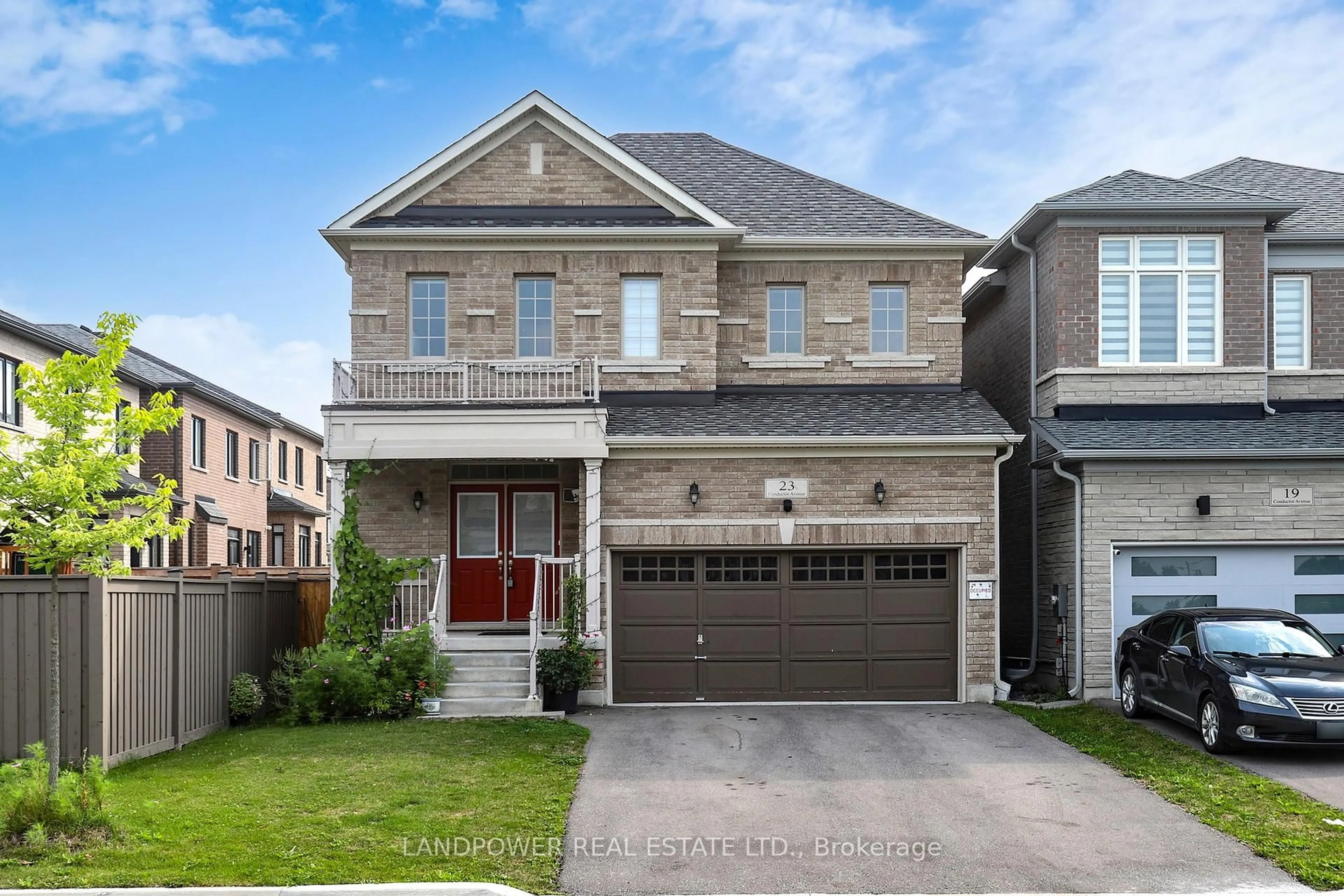 Home with brick exterior material, street for 23 Conductor Ave, Whitchurch-Stouffville Ontario L4A 4X5