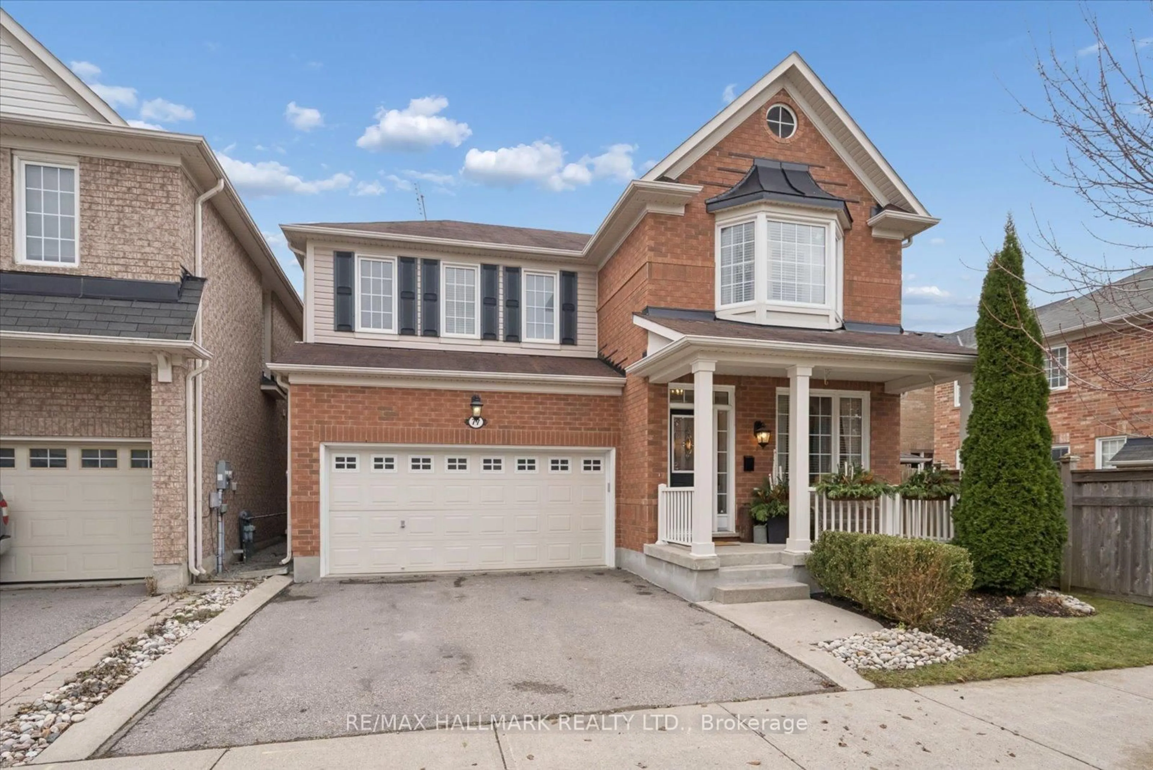 Home with brick exterior material, street for 77 Fred Silvester Rd, Whitchurch-Stouffville Ontario L4A 0J6