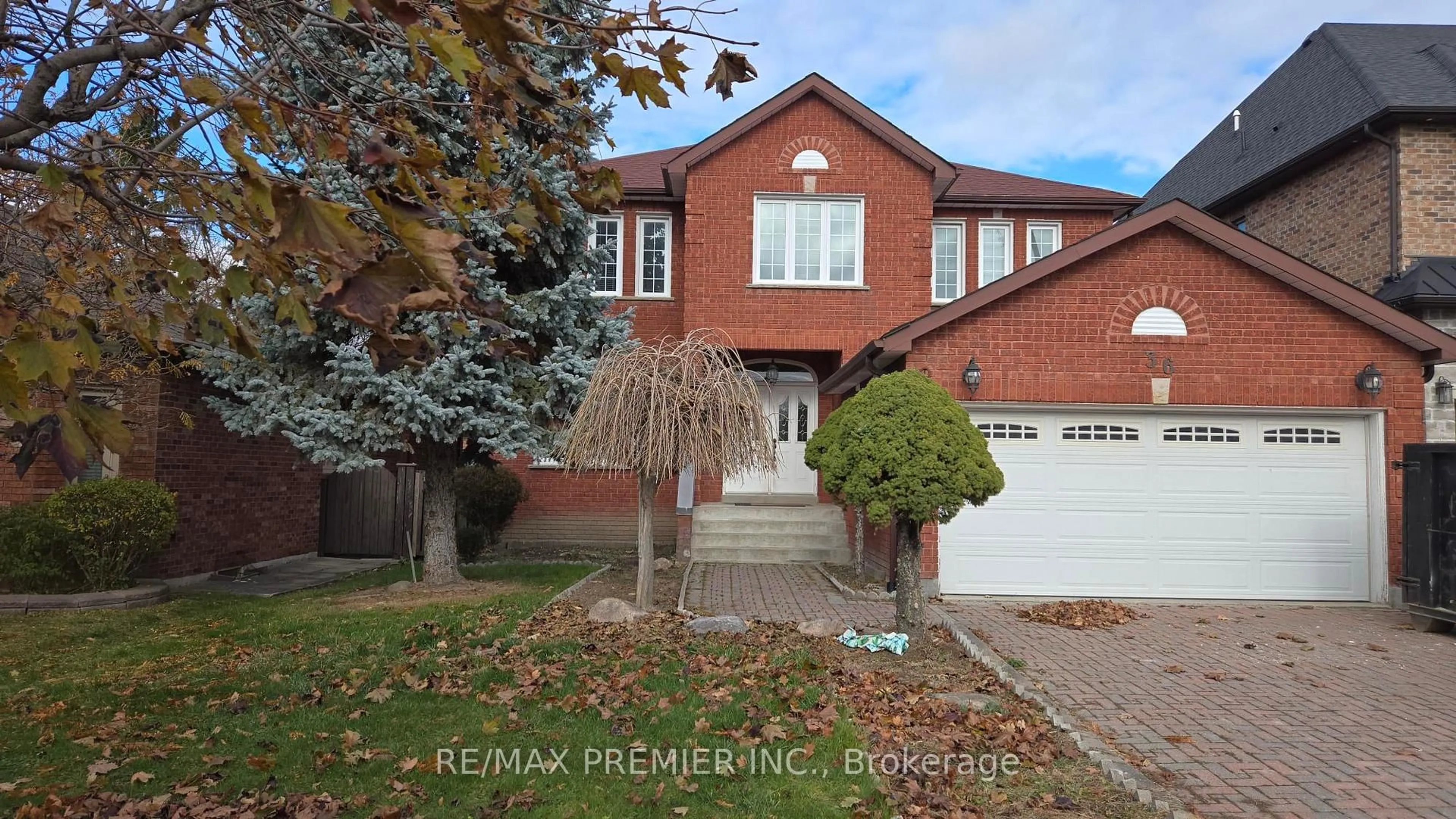 Home with brick exterior material, street for 36 Railway St, Vaughan Ontario L6A 1P7