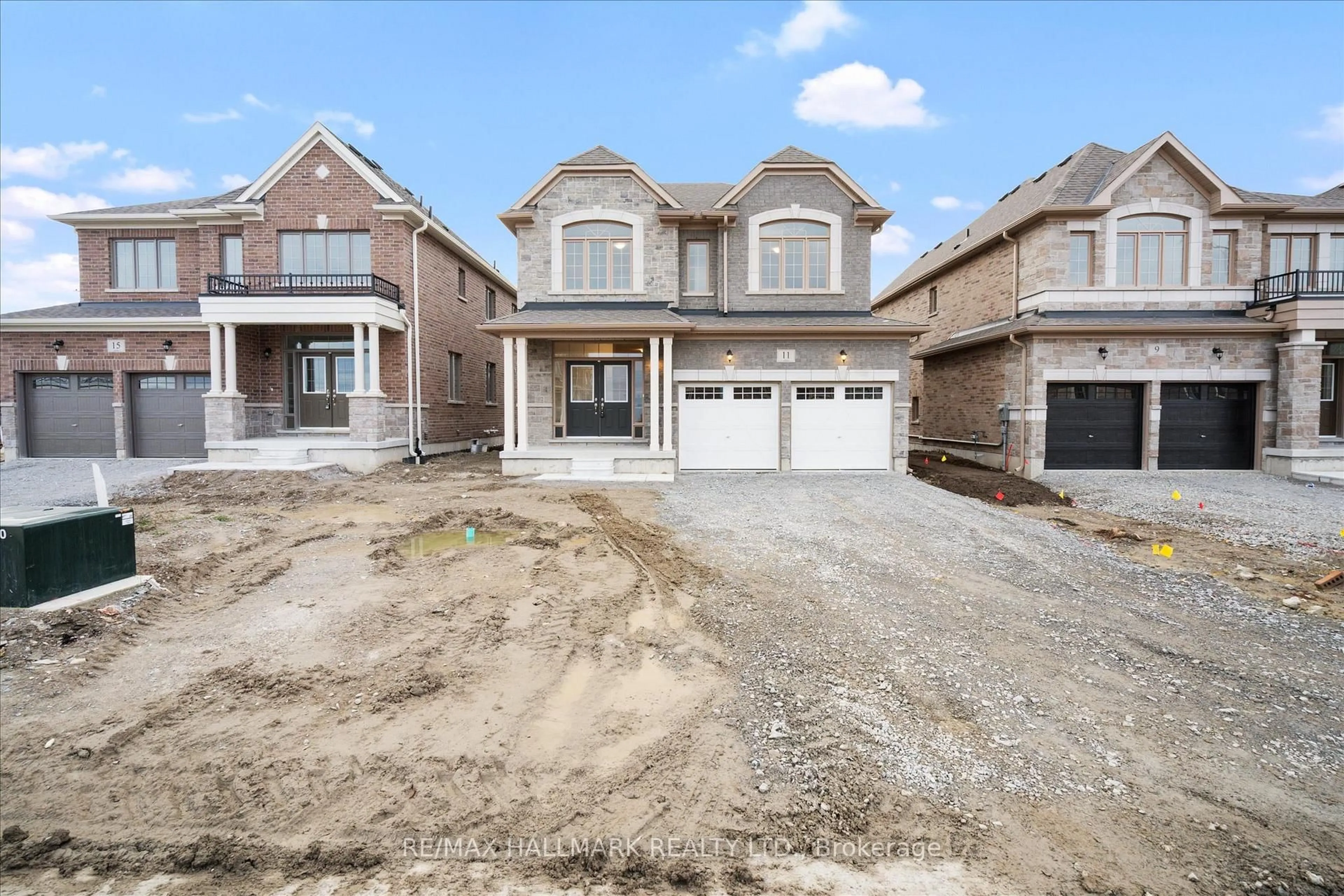 Home with brick exterior material, street for 11 Tamblyn Tr, New Tecumseth Ontario L0G 1A0