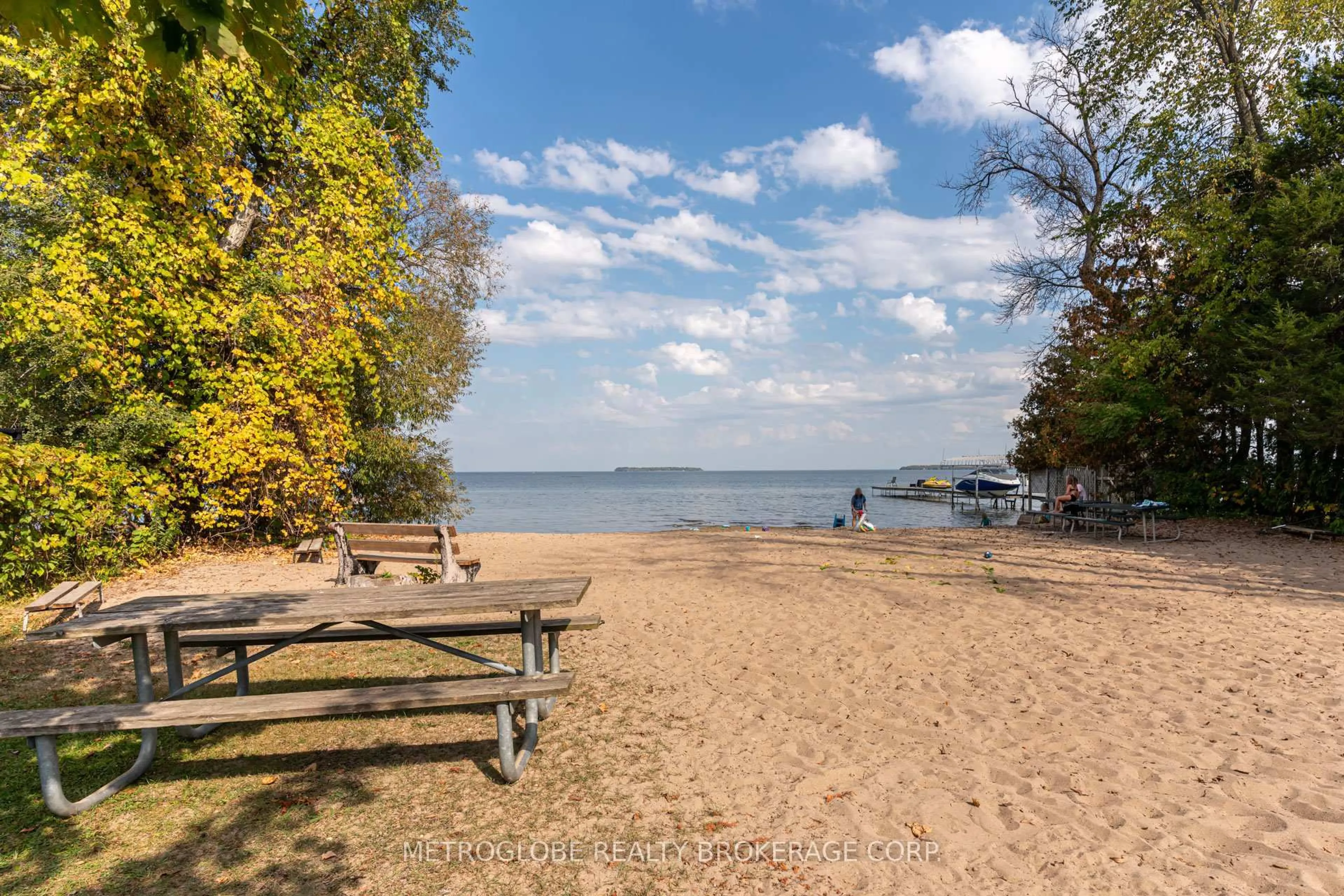 Patio, water/lake/river/ocean view for 862 Kennedy Rd, Innisfil Ontario L9S 4M5