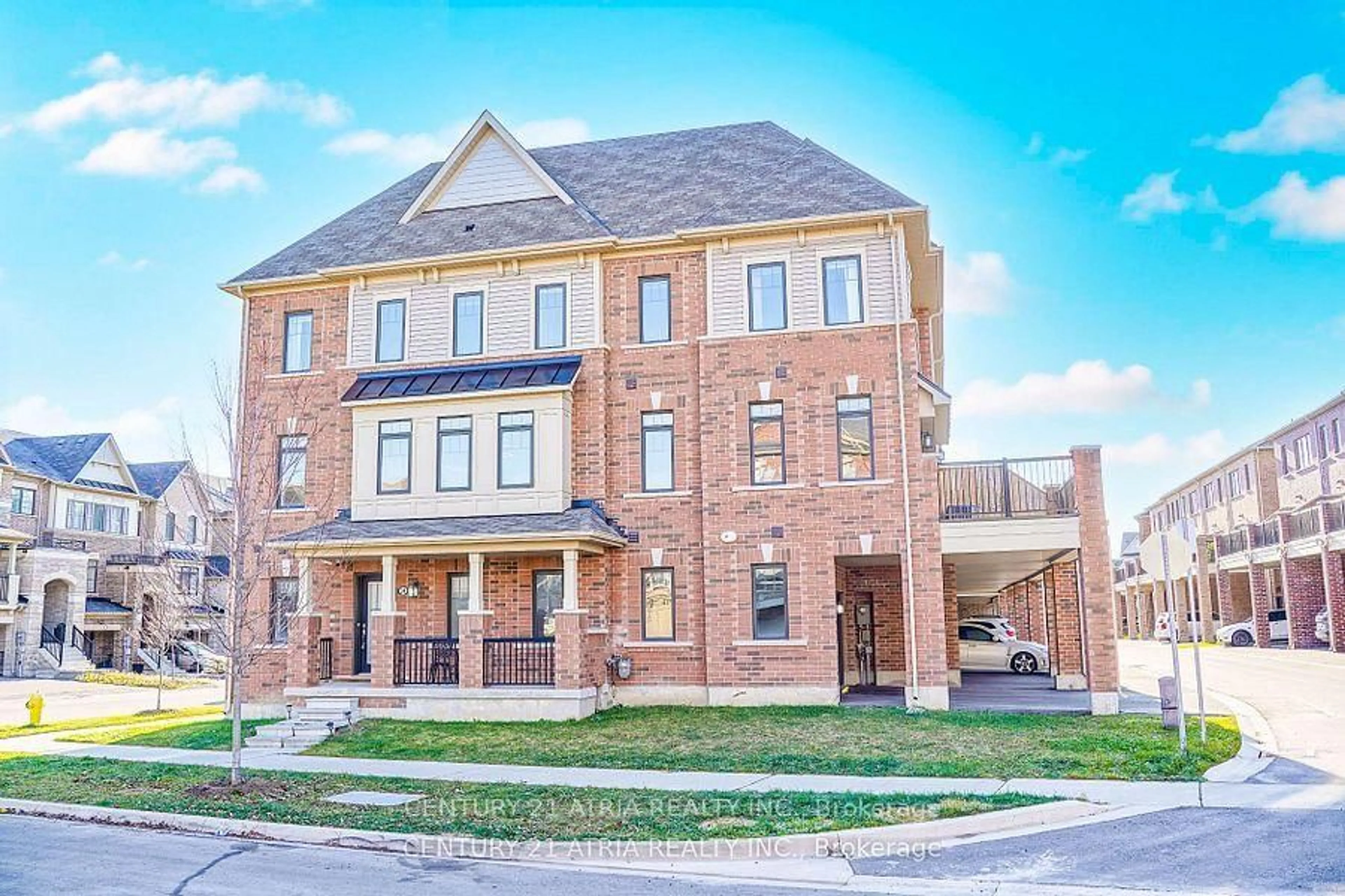 Home with brick exterior material, building for 34 Isabella Peach Dr, Markham Ontario L6C 0Y9