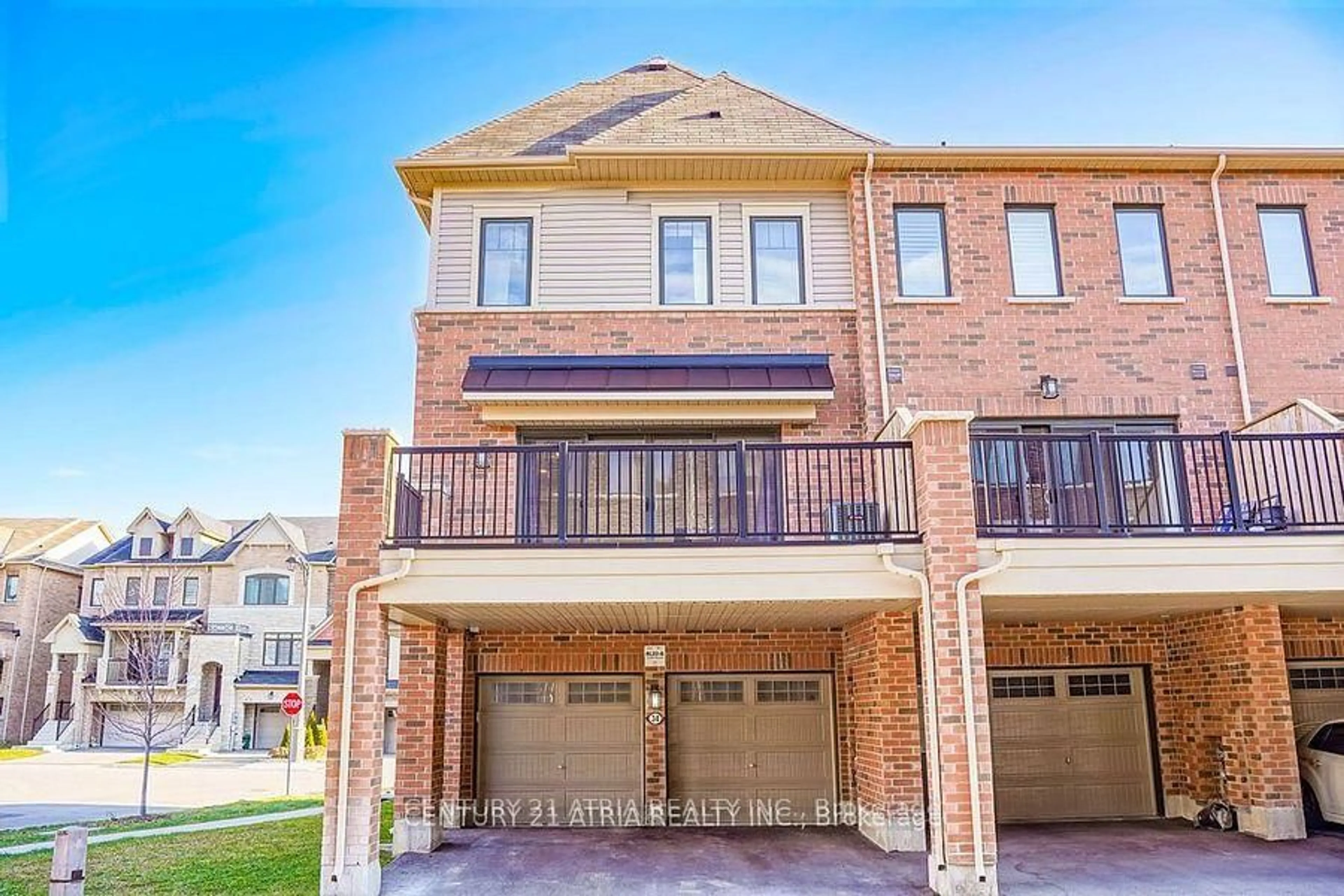 Home with brick exterior material, street for 34 Isabella Peach Dr, Markham Ontario L6C 0Y9