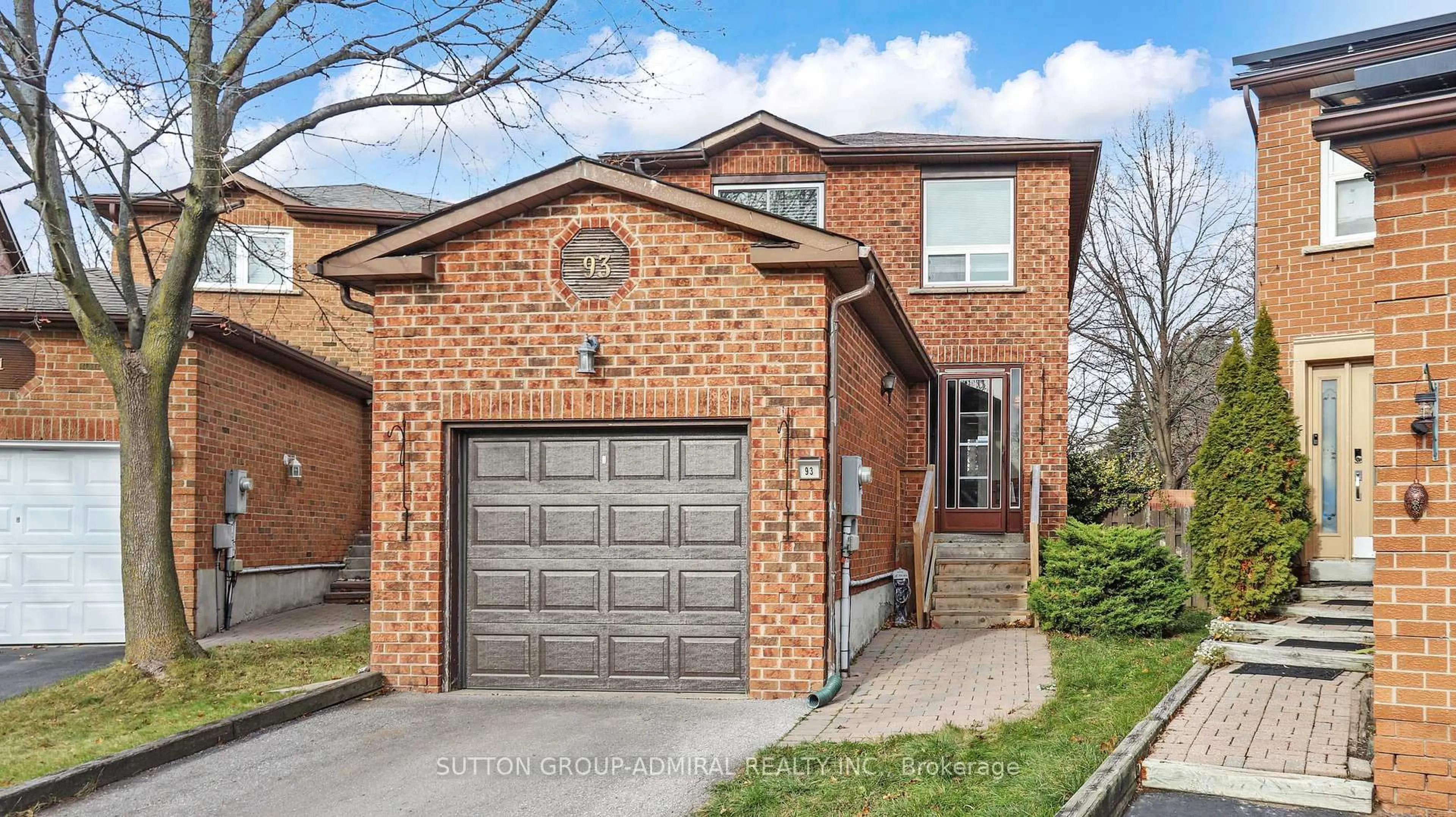 Home with brick exterior material, street for 93 Patrice Cres, Vaughan Ontario L4J 4Z2
