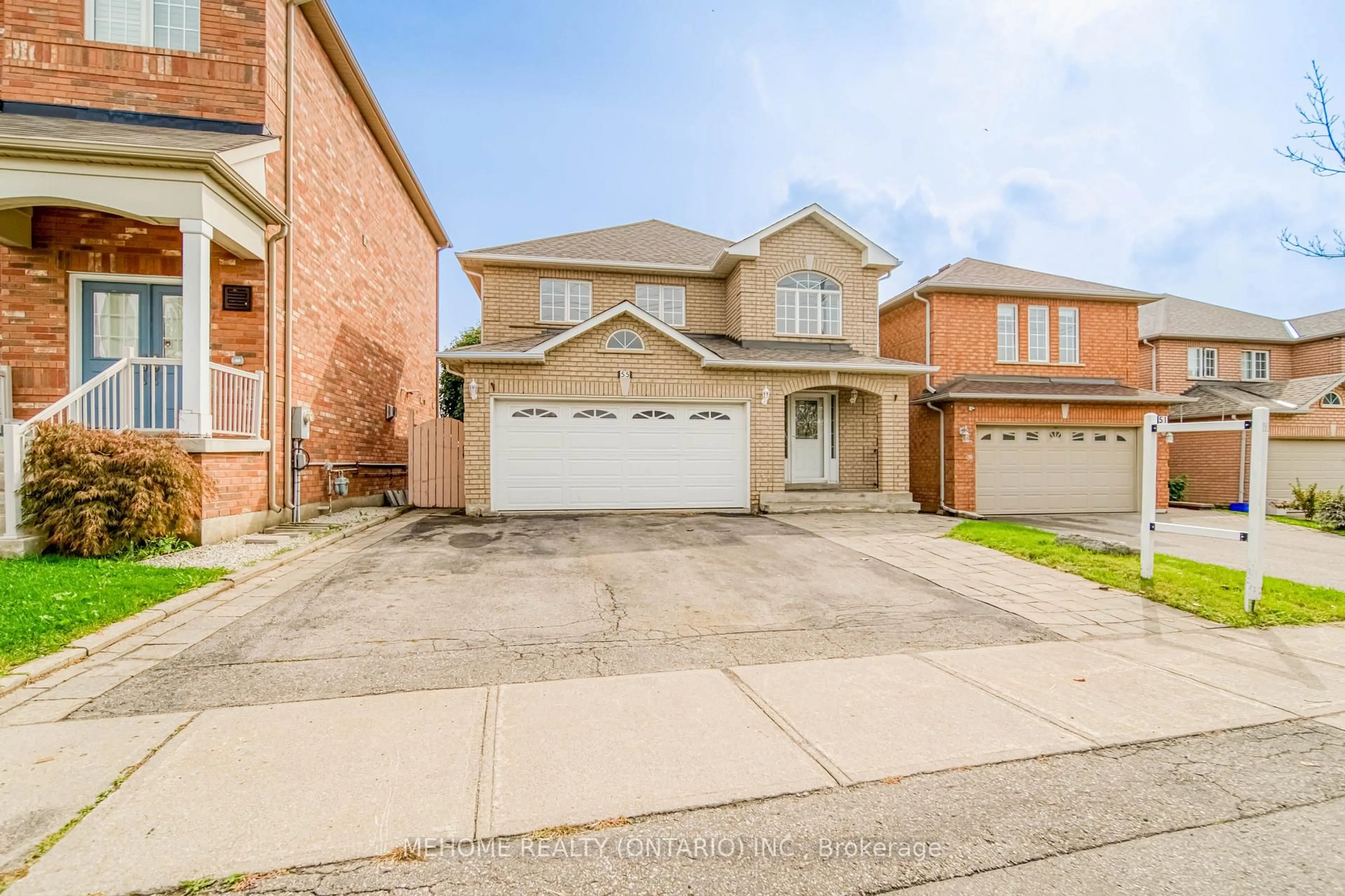 Home with brick exterior material, street for 55 D'amato Cres, Vaughan Ontario L6A 3E6