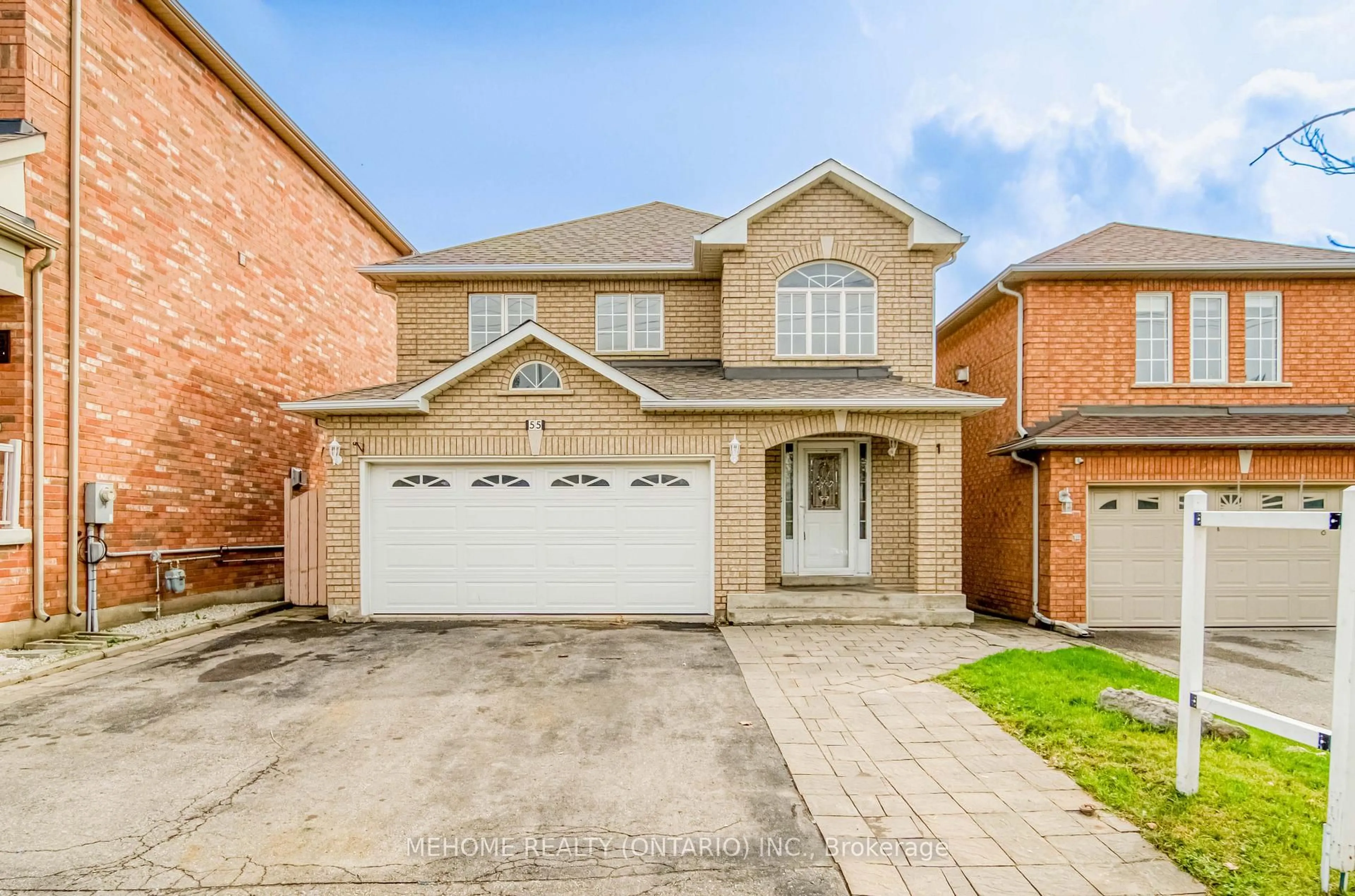 Home with brick exterior material, street for 55 D'amato Cres, Vaughan Ontario L6A 3E6