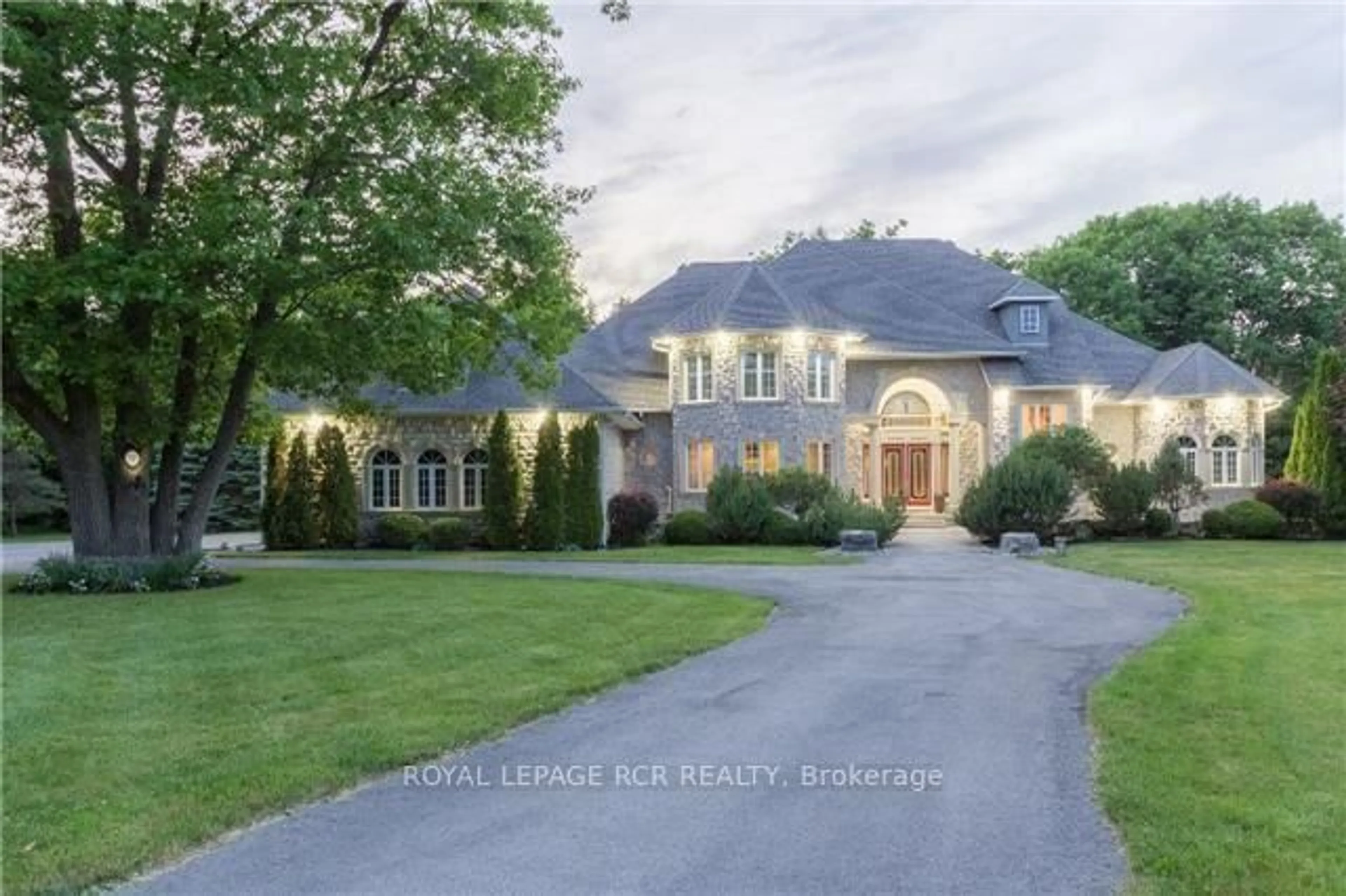 Home with brick exterior material, street for 12 Deer Ru, Uxbridge Ontario L9P 1R4