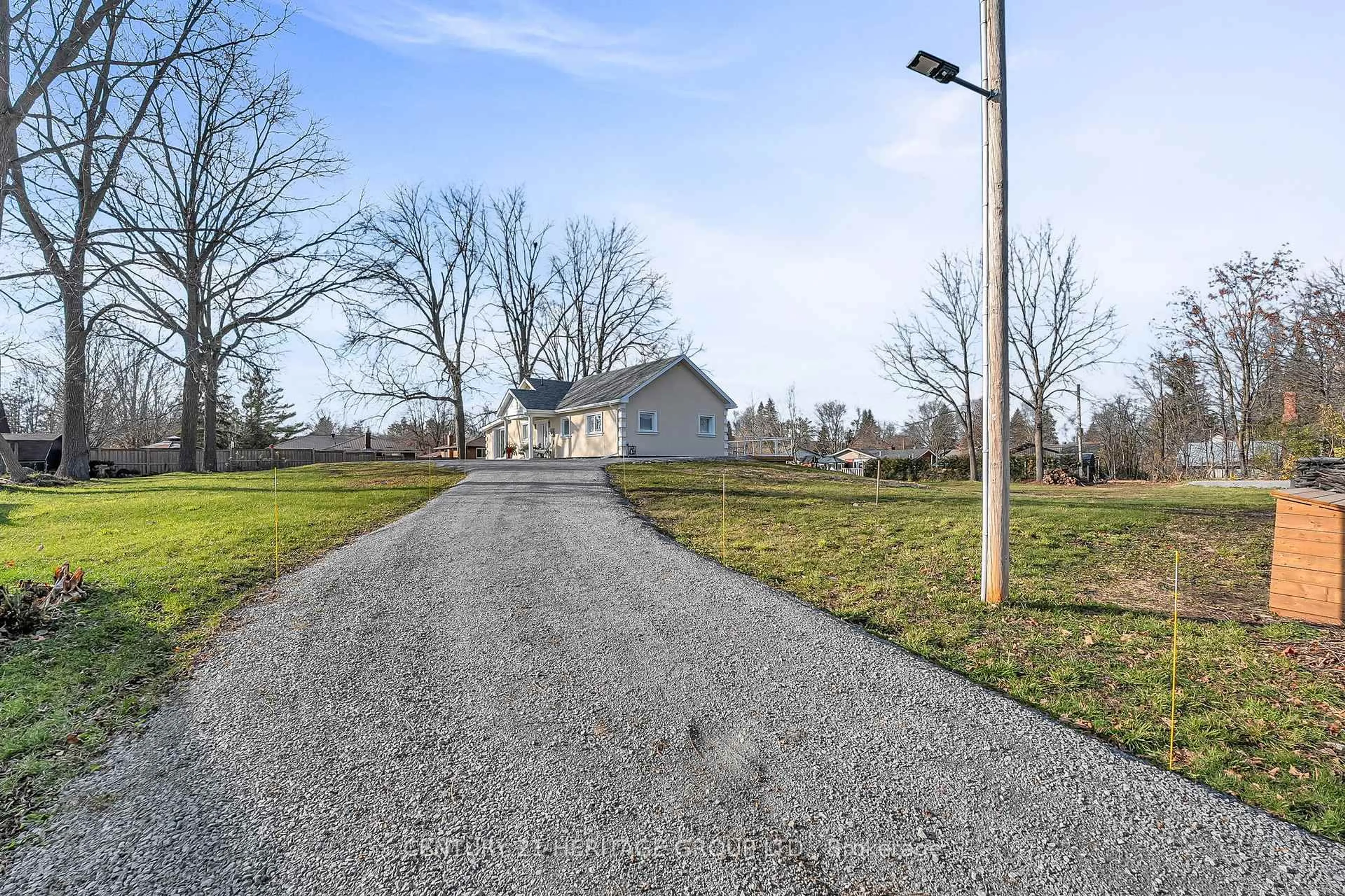 A pic from outside/outdoor area/front of a property/back of a property/a pic from drone, street for 49 Ann St, Brock Ontario L0E 1E0