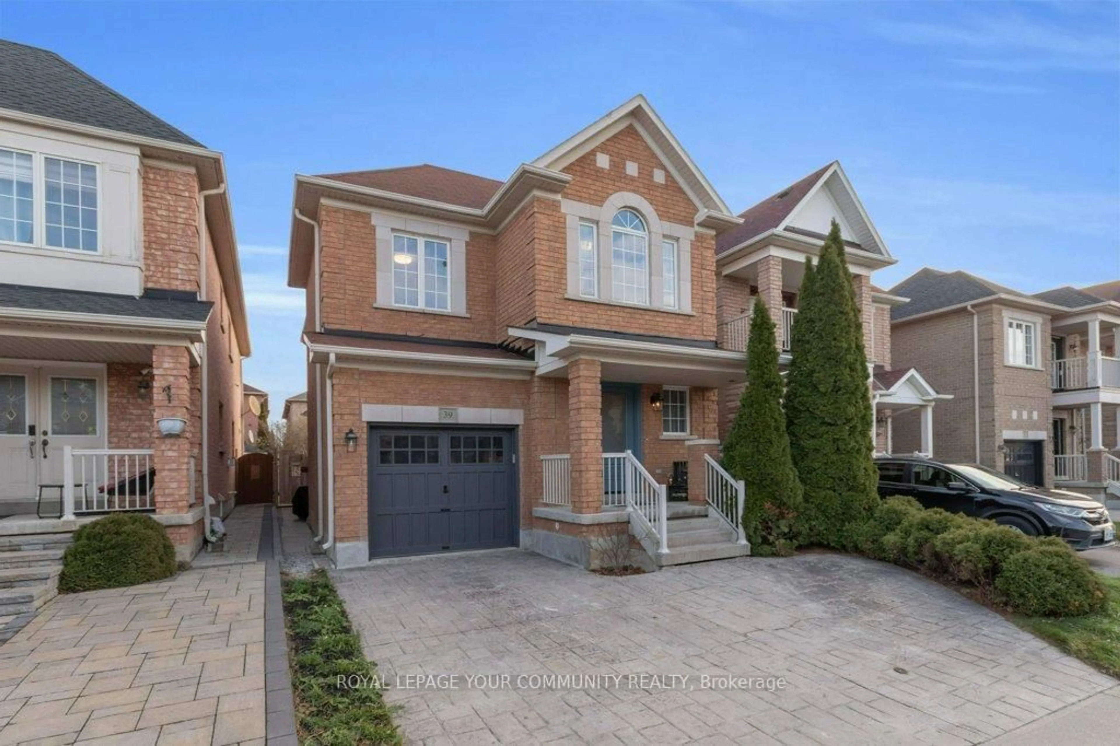 Home with brick exterior material, street for 39 Boticelli Way, Vaughan Ontario L4H 0C6