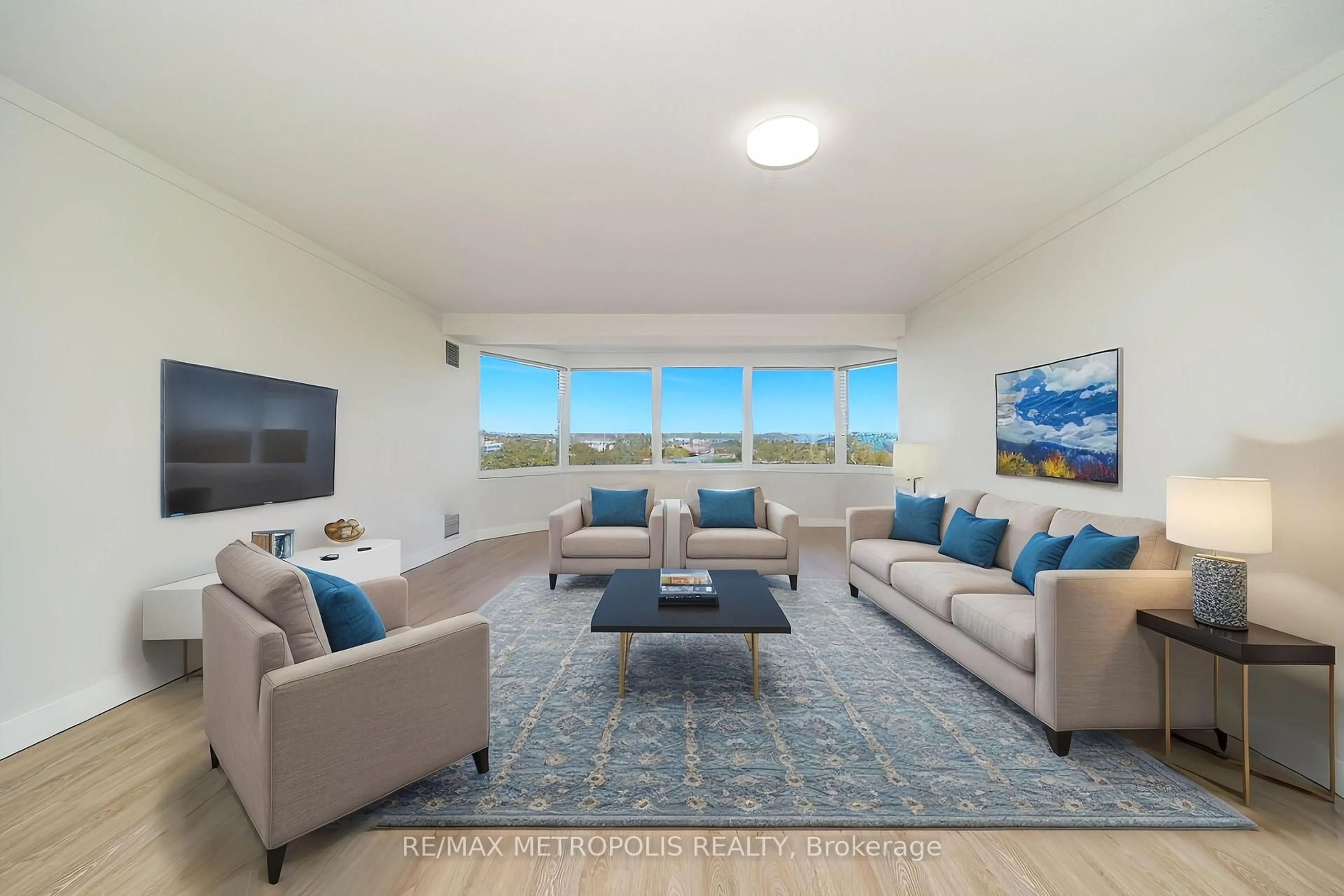 Living room with furniture, unknown for 2 Raymerville Dr #502, Markham Ontario L3P 7N7