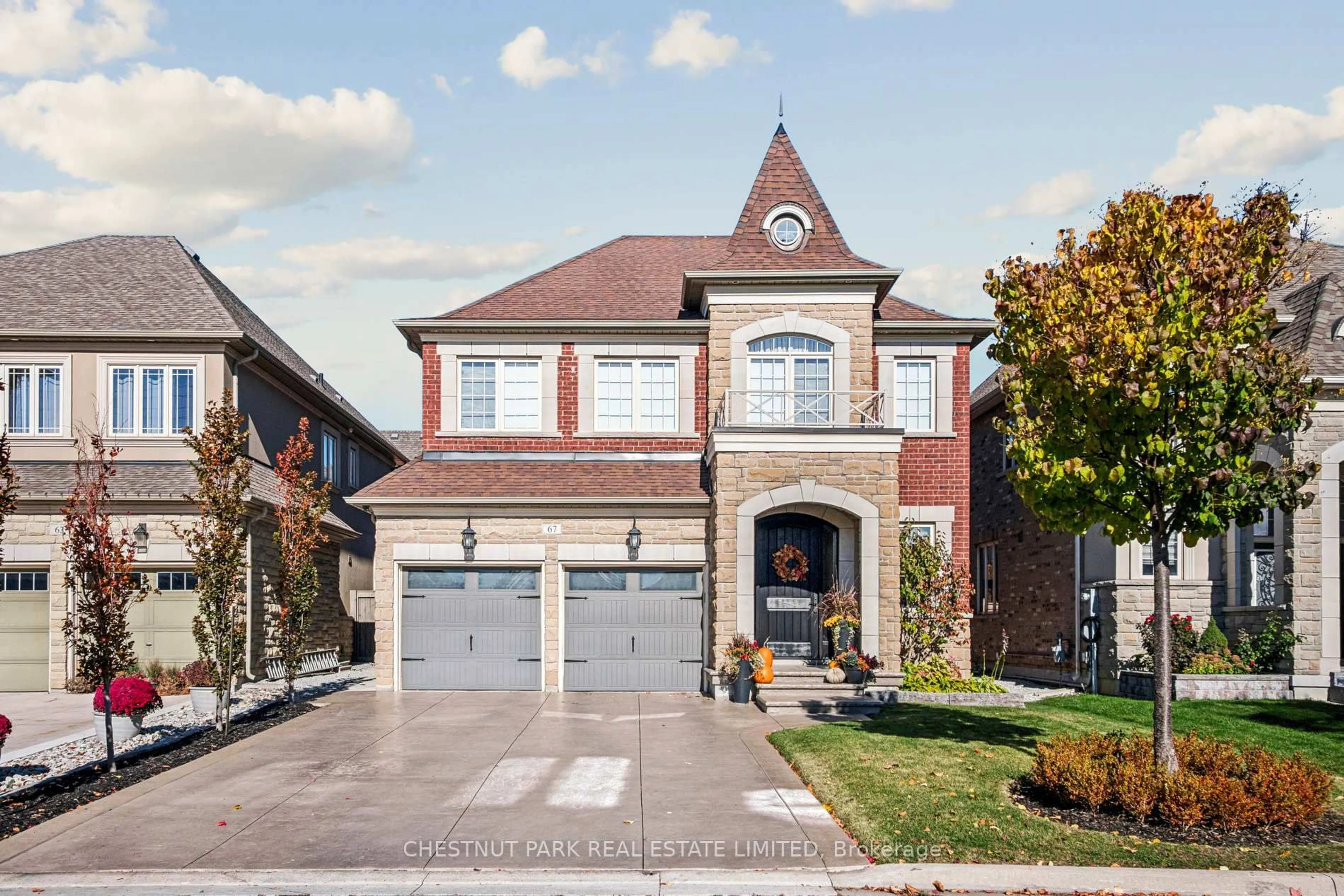 Home with brick exterior material, street for 67 Hatton Garden Rd, Vaughan Ontario L4H 3P8