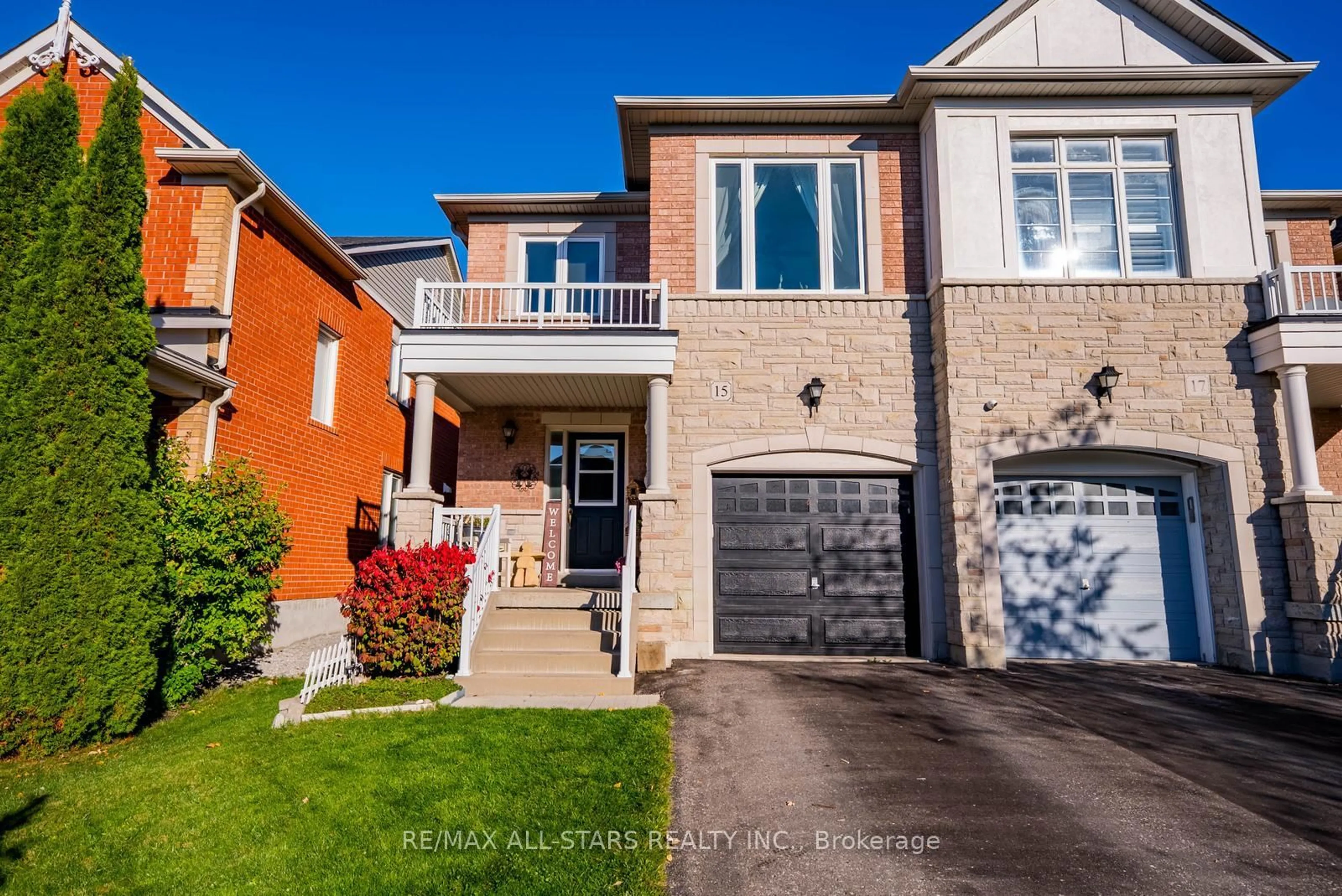 Home with brick exterior material, street for 15 Amos Lehman Way, Whitchurch-Stouffville Ontario L4A 0J9