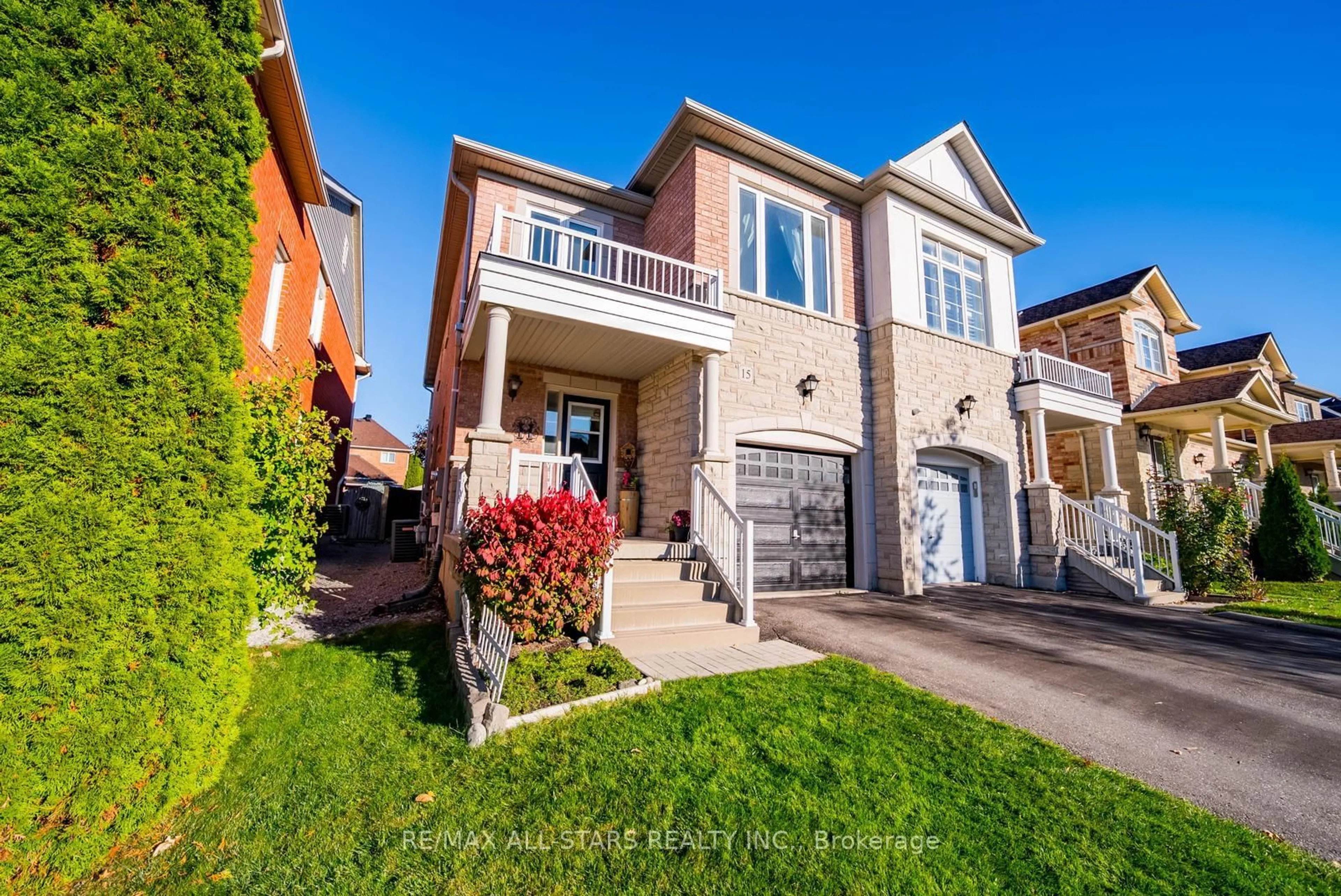 Home with brick exterior material, street for 15 Amos Lehman Way, Whitchurch-Stouffville Ontario L4A 0J9