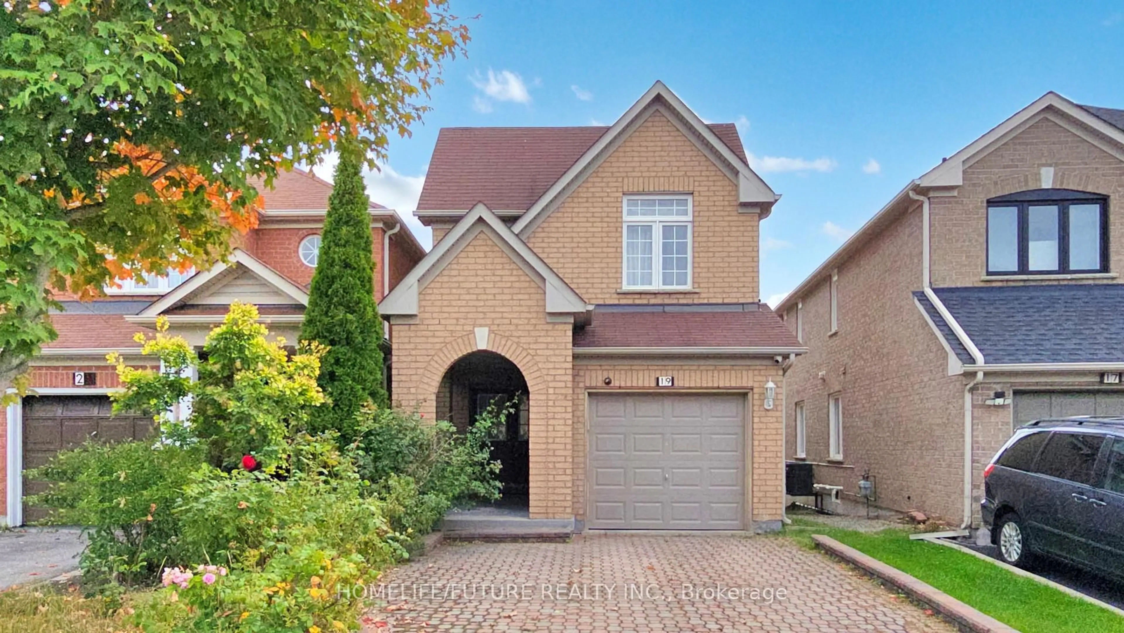 Home with brick exterior material, street for 19 Charles Brown Rd, Markham Ontario L3S 4T3