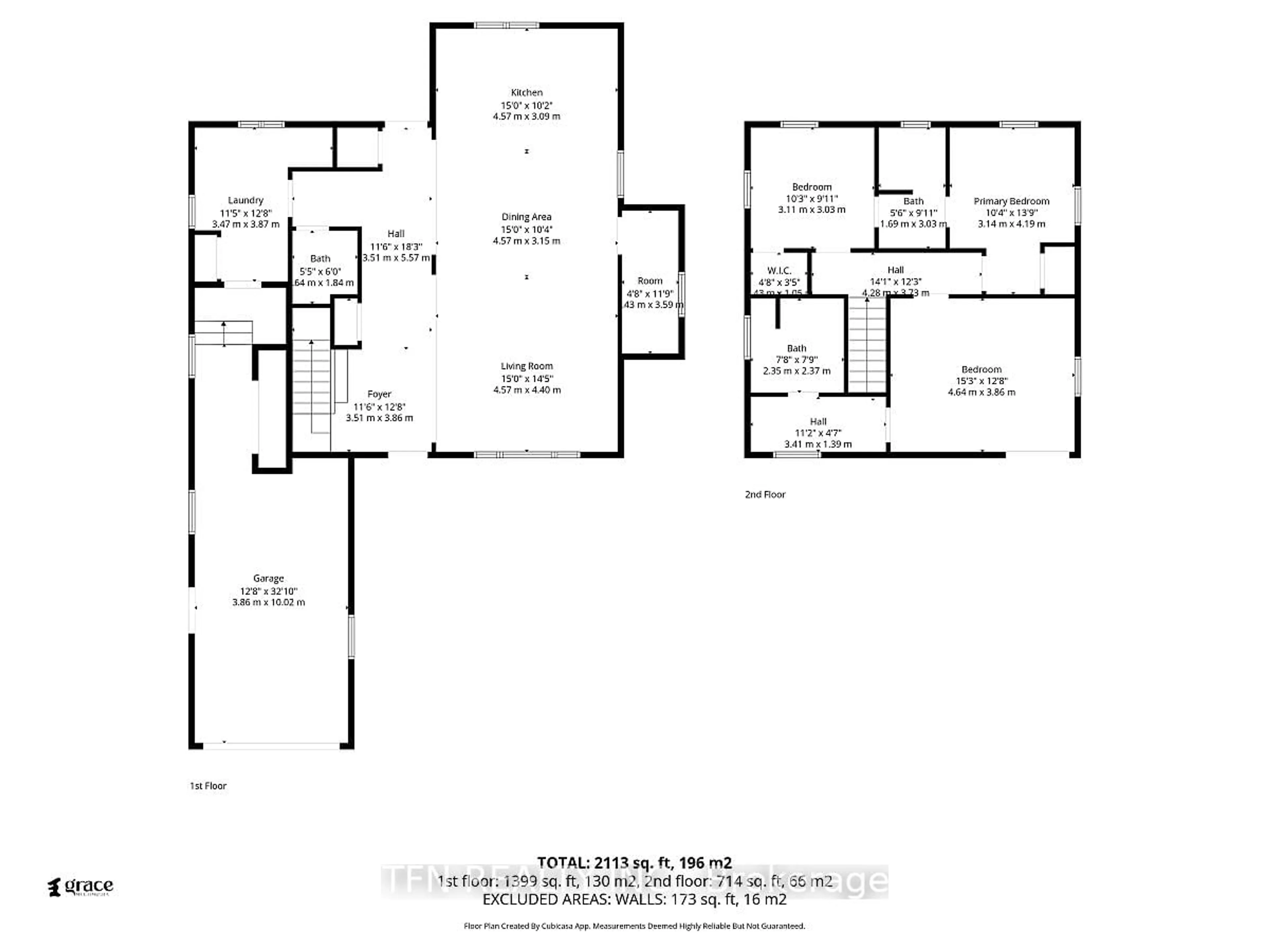 Floor plan for 986 Robinson St, Innisfil Ontario L0L 1C0