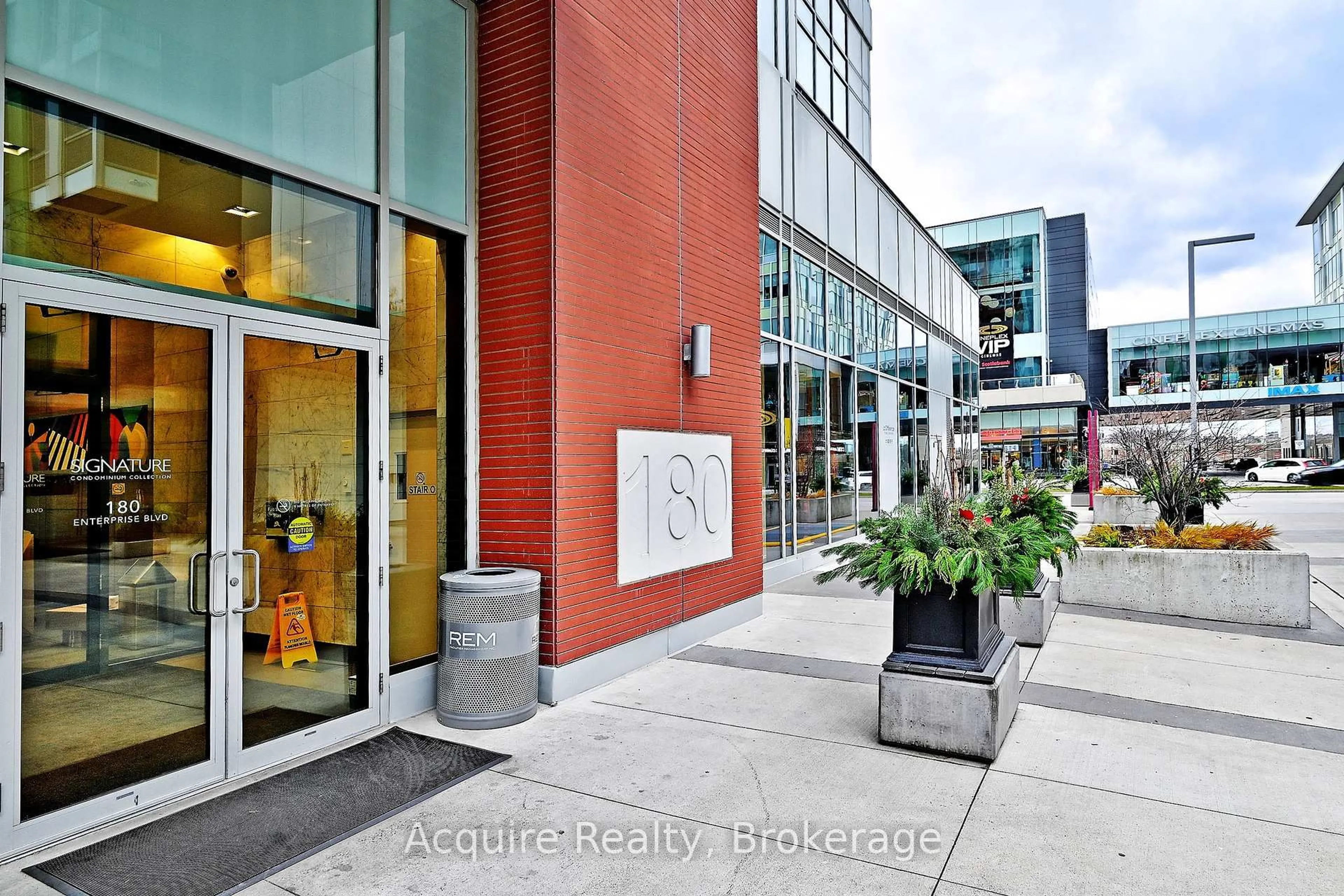 Indoor foyer for 180 Enterprise Blvd #505, Markham Ontario L6G 0G4