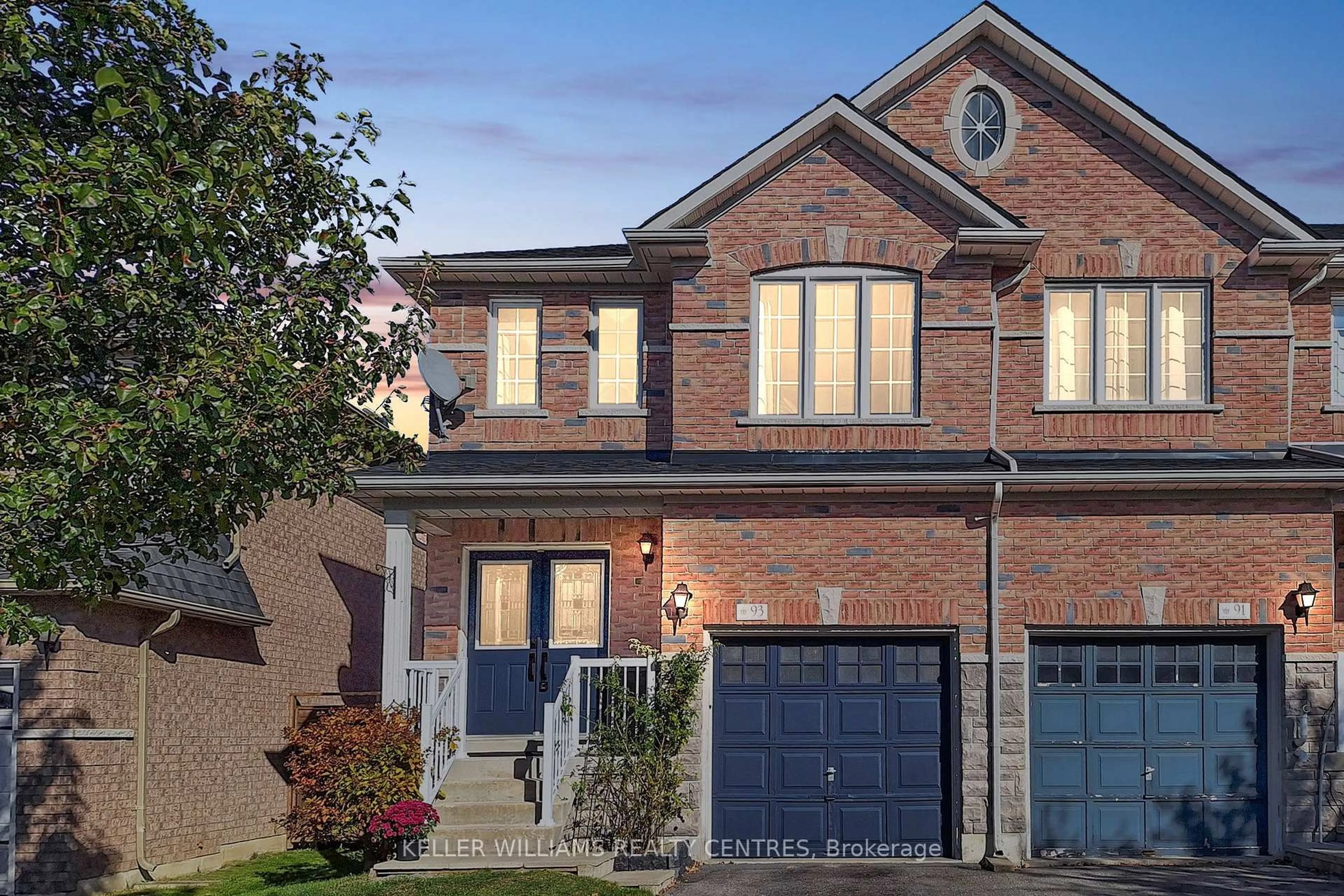 Home with brick exterior material, street for 93 Barr Cres, Aurora Ontario L4G 0C2