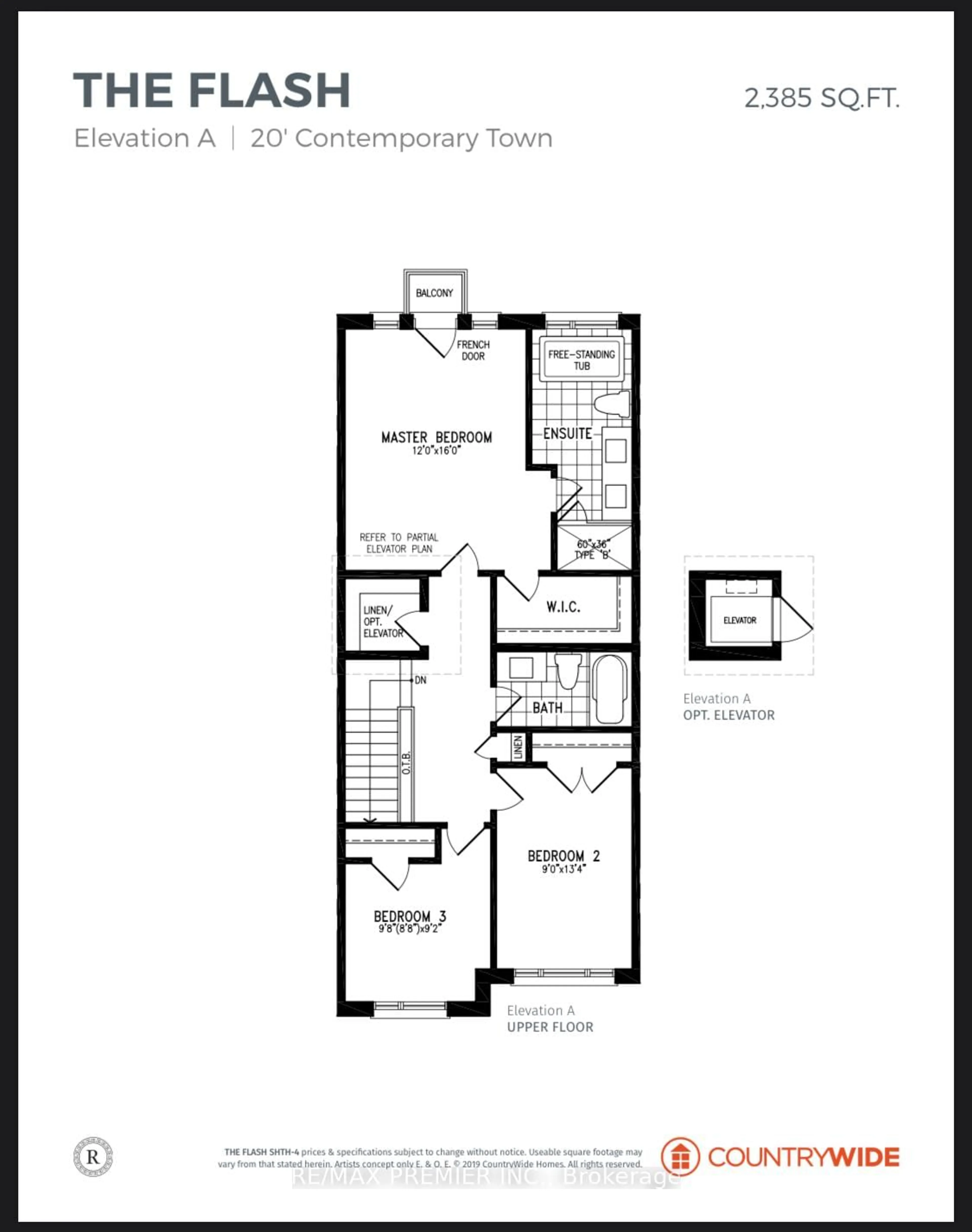 Floor plan for 229 Vermont Ave, Newmarket Ontario L3X 0M6