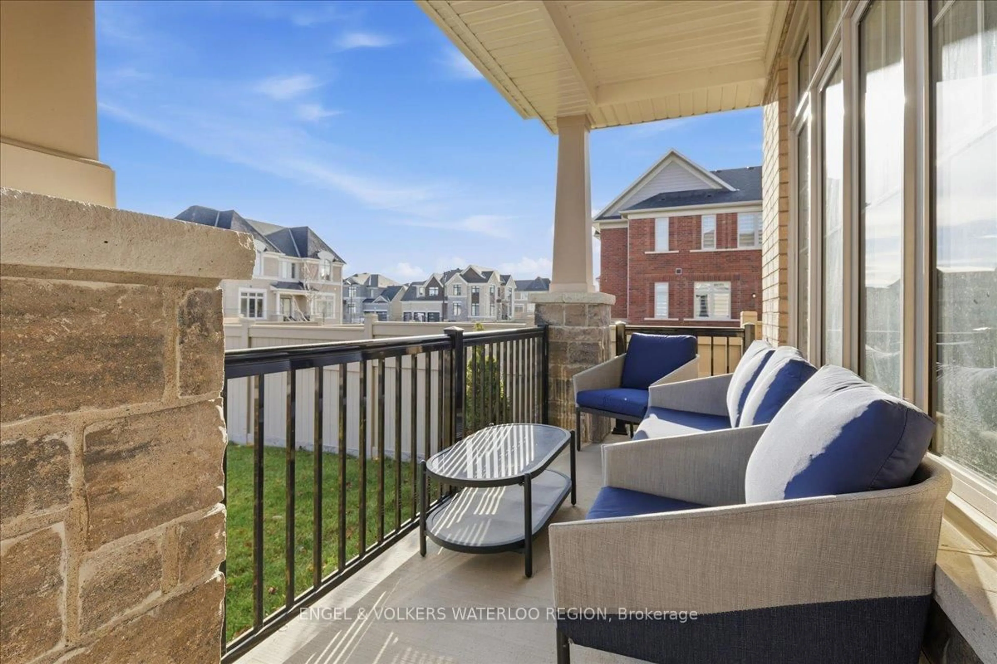 Balcony in the apartment, city buildings view from balcony for 7 Alderwood Dr, Adjala-Tosorontio Ontario L0G 1W0