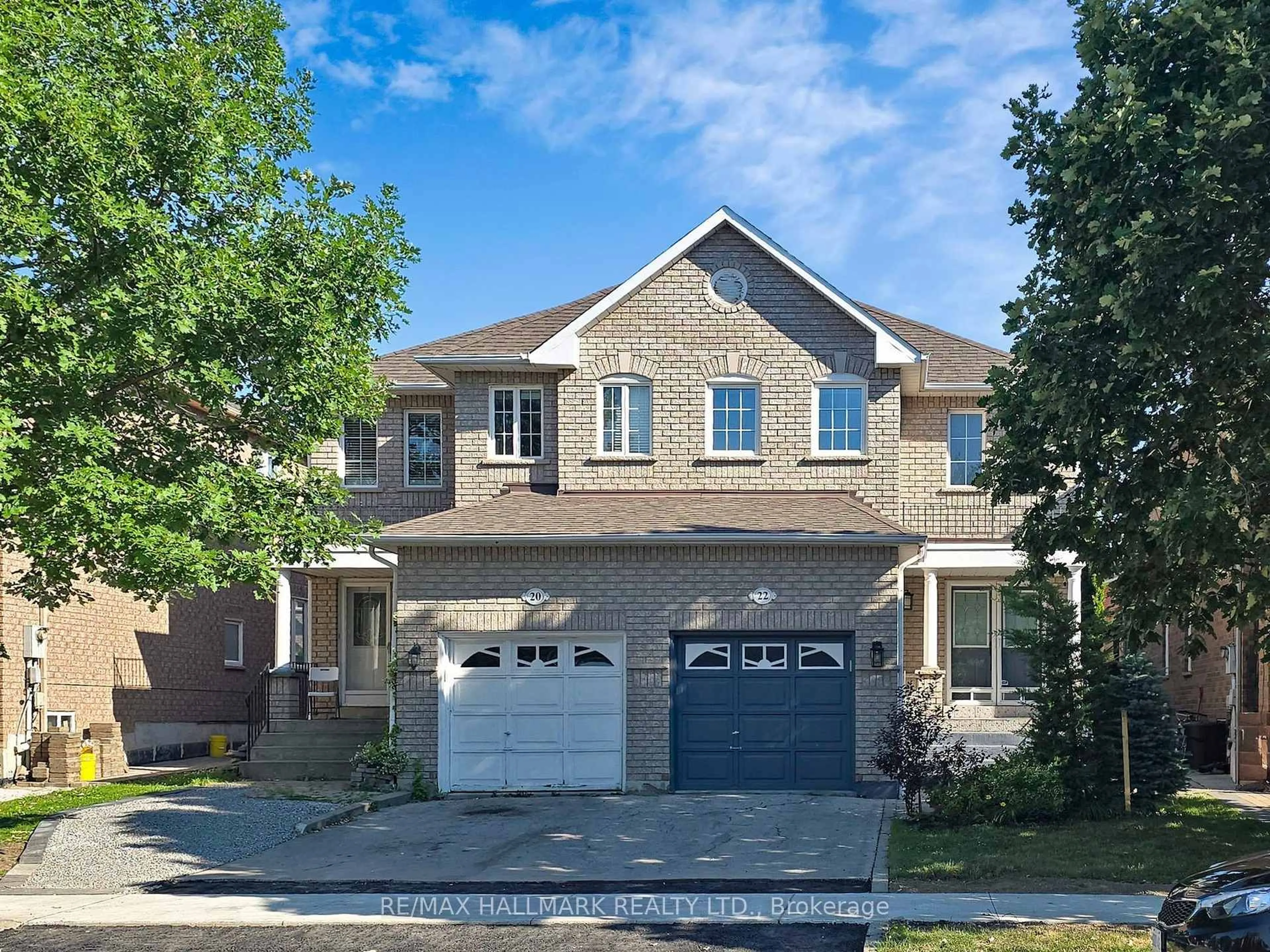 Home with brick exterior material, street for 22 Laura Sabrina Dr, Vaughan Ontario L4H 1M6