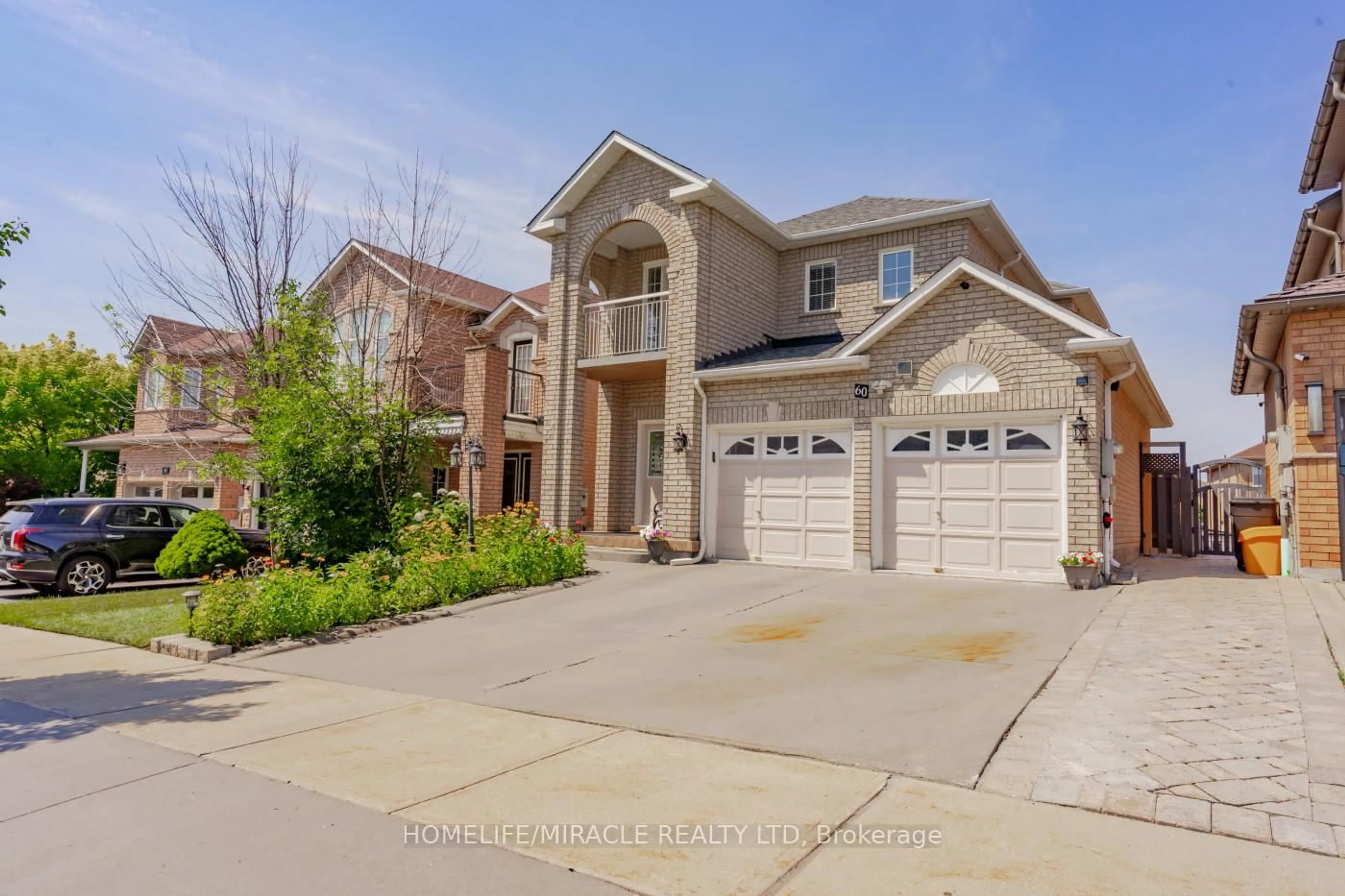 Home with brick exterior material, street for 60 Forest Fountain Dr, Vaughan Ontario L4H 1S3