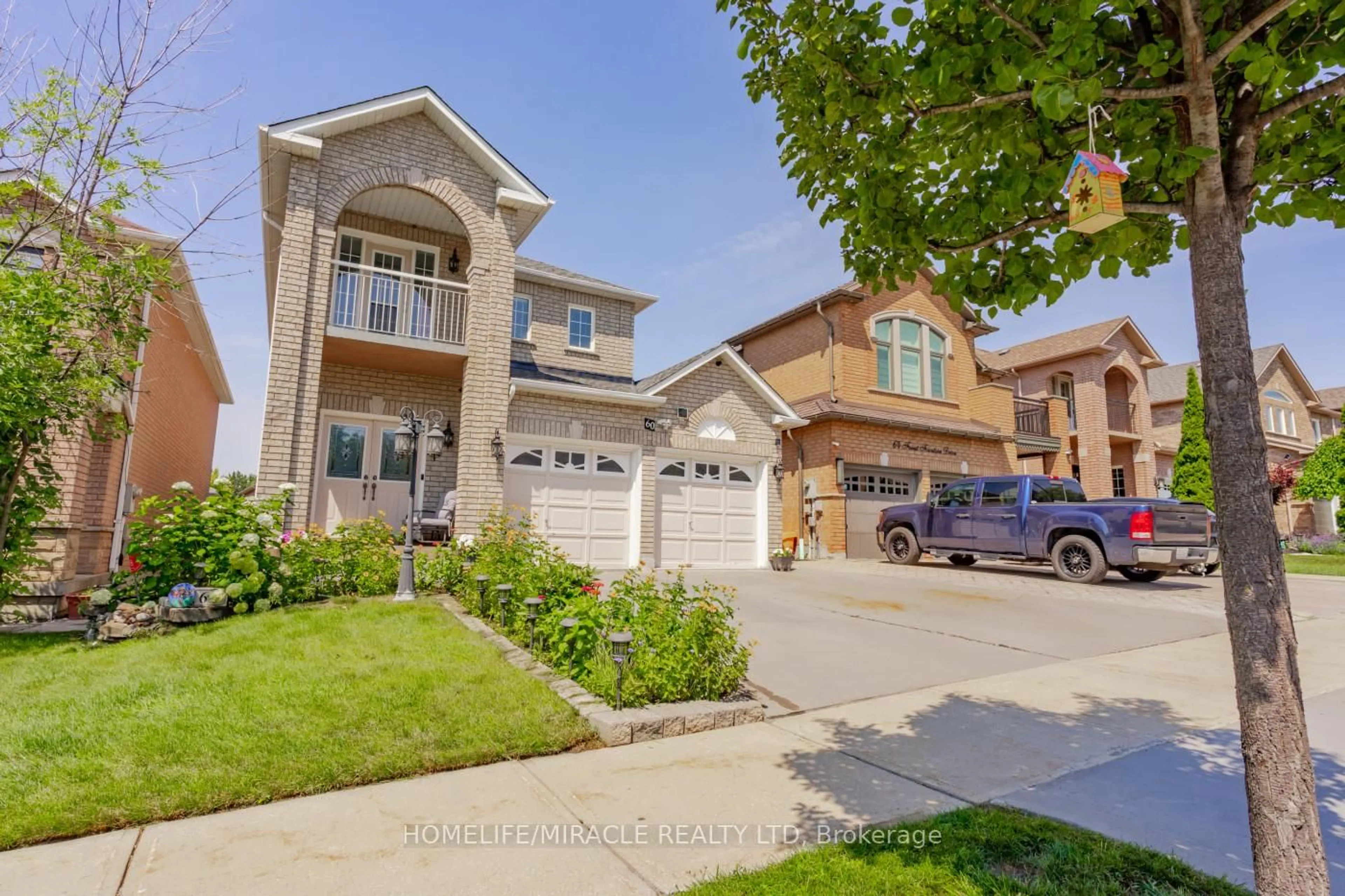 Home with brick exterior material, street for 60 Forest Fountain Dr, Vaughan Ontario L4H 1S3