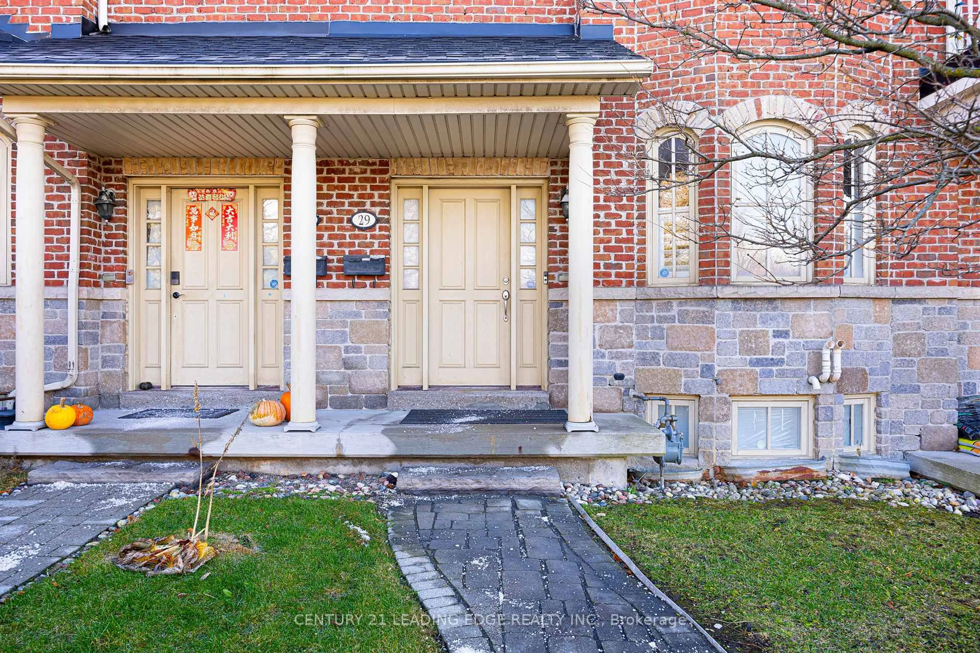 Home with brick exterior material, street for 29 Bullock Dr, Markham Ontario L3P 8P1