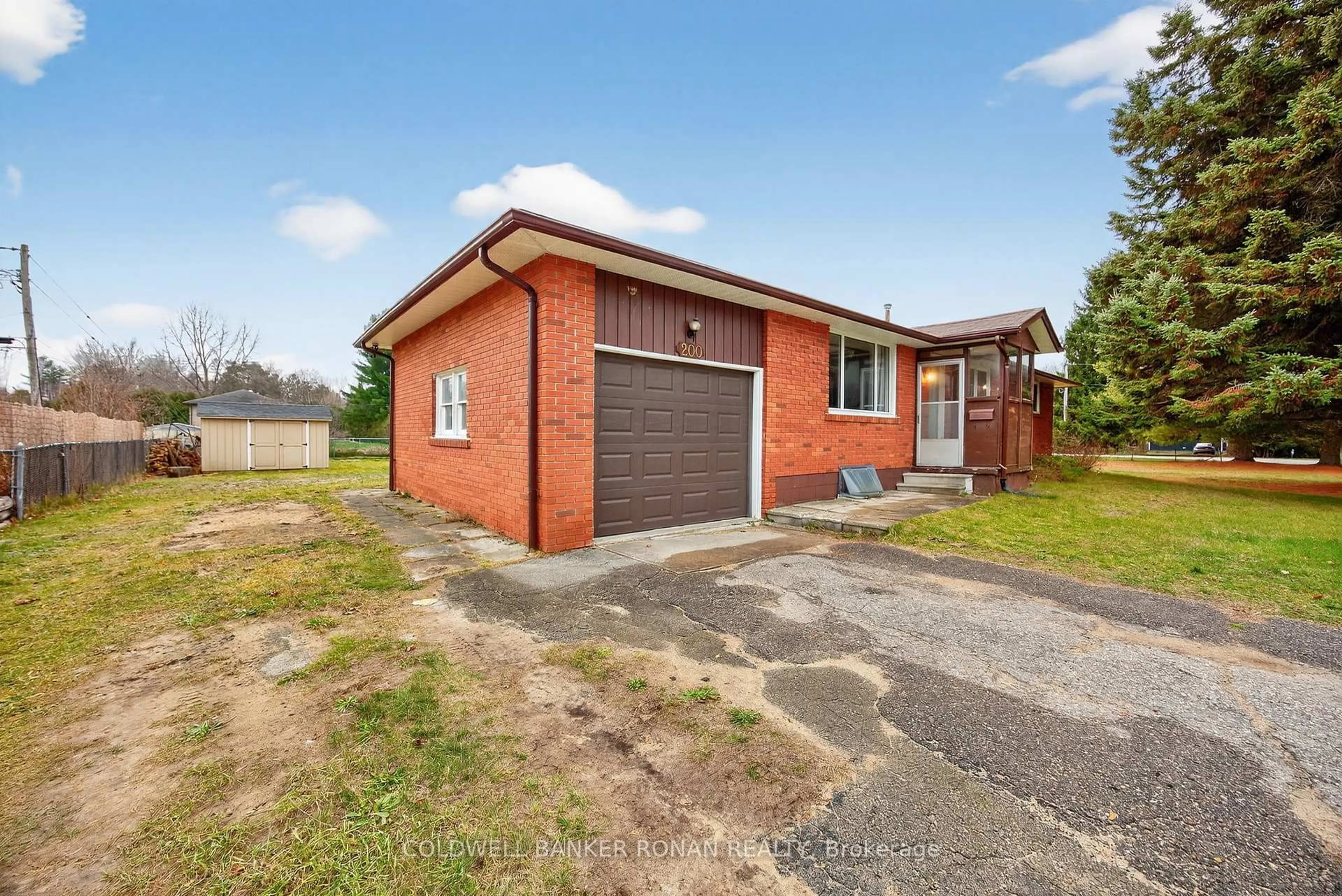 Home with brick exterior material, street for 200 Calford St, Essa Ontario L0M 1B0