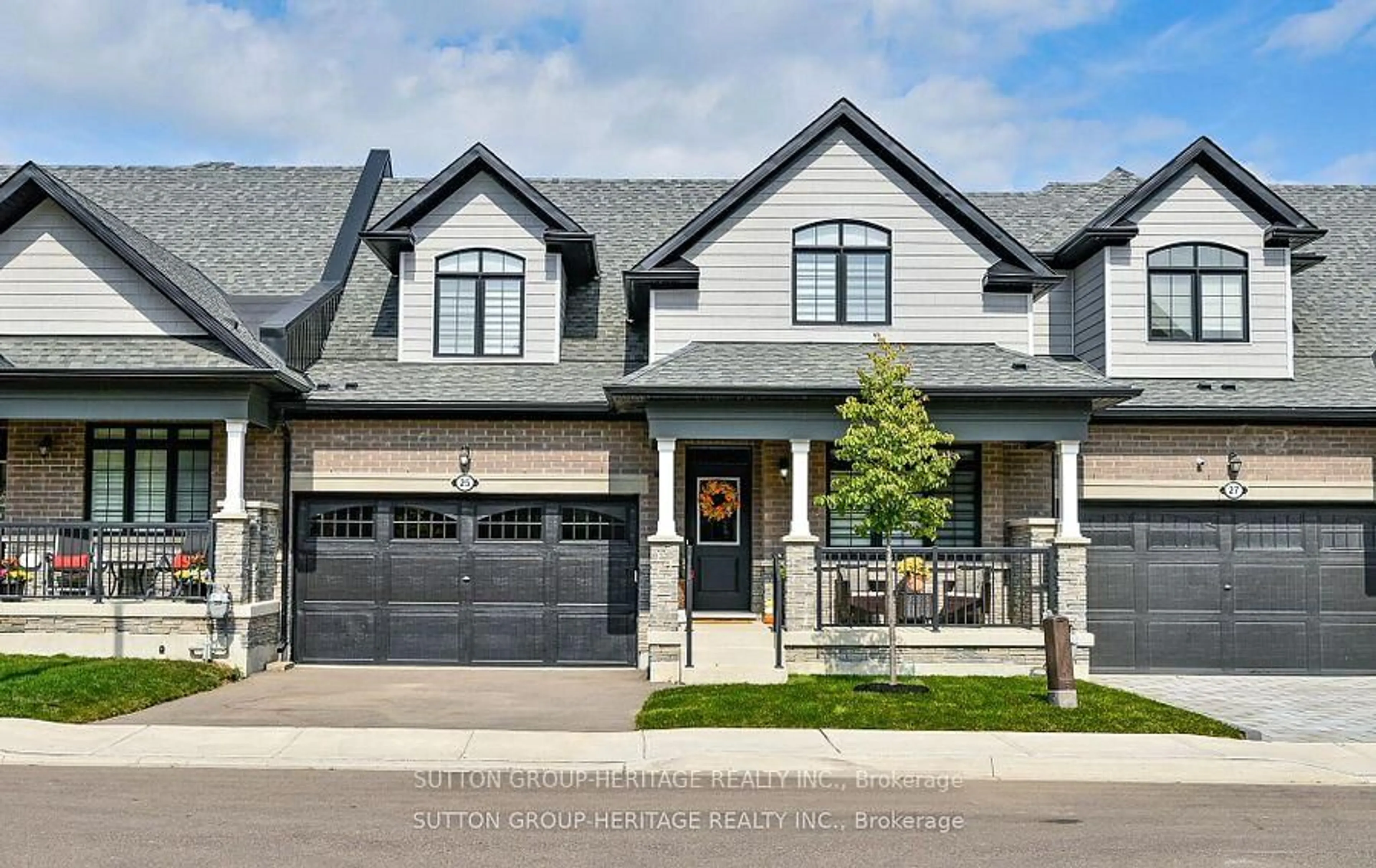 Home with brick exterior material, street for 25 Ballinger Way, Uxbridge Ontario L9P 0R6