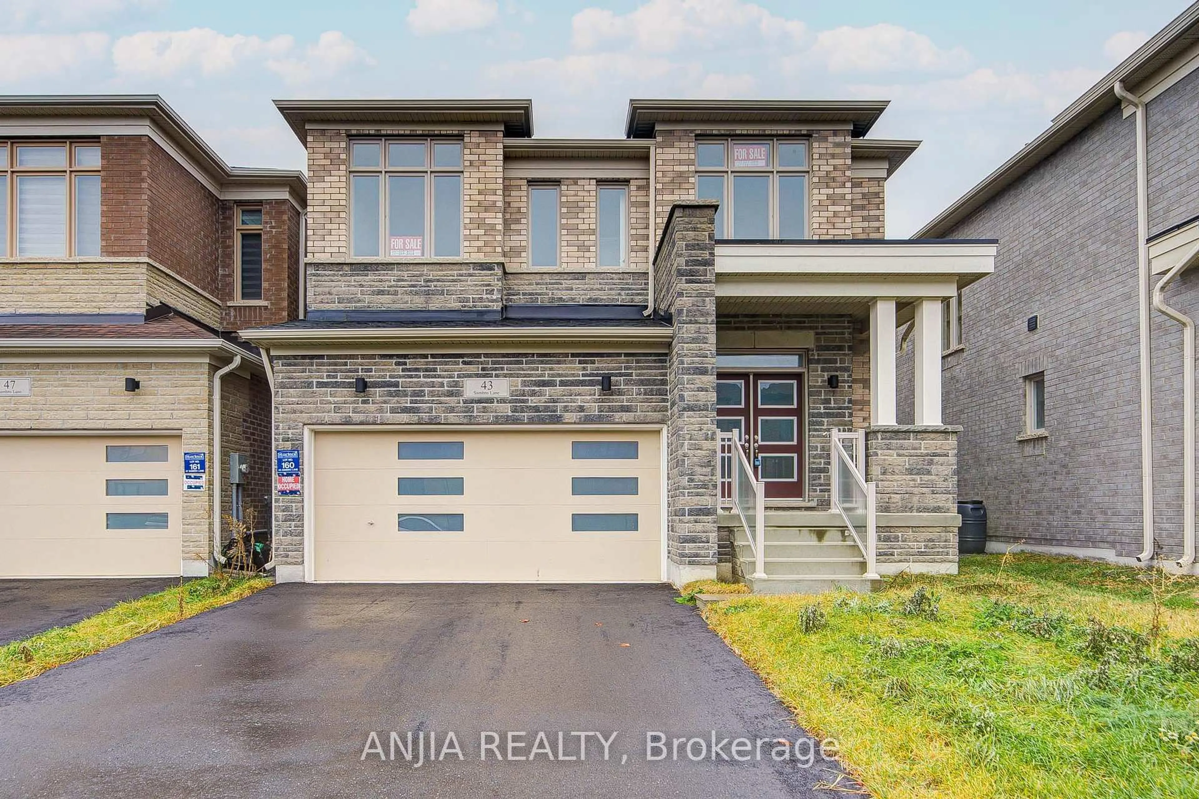 Home with brick exterior material, street for 43 Sambro Lane, Whitchurch-Stouffville Ontario L4A 0S1