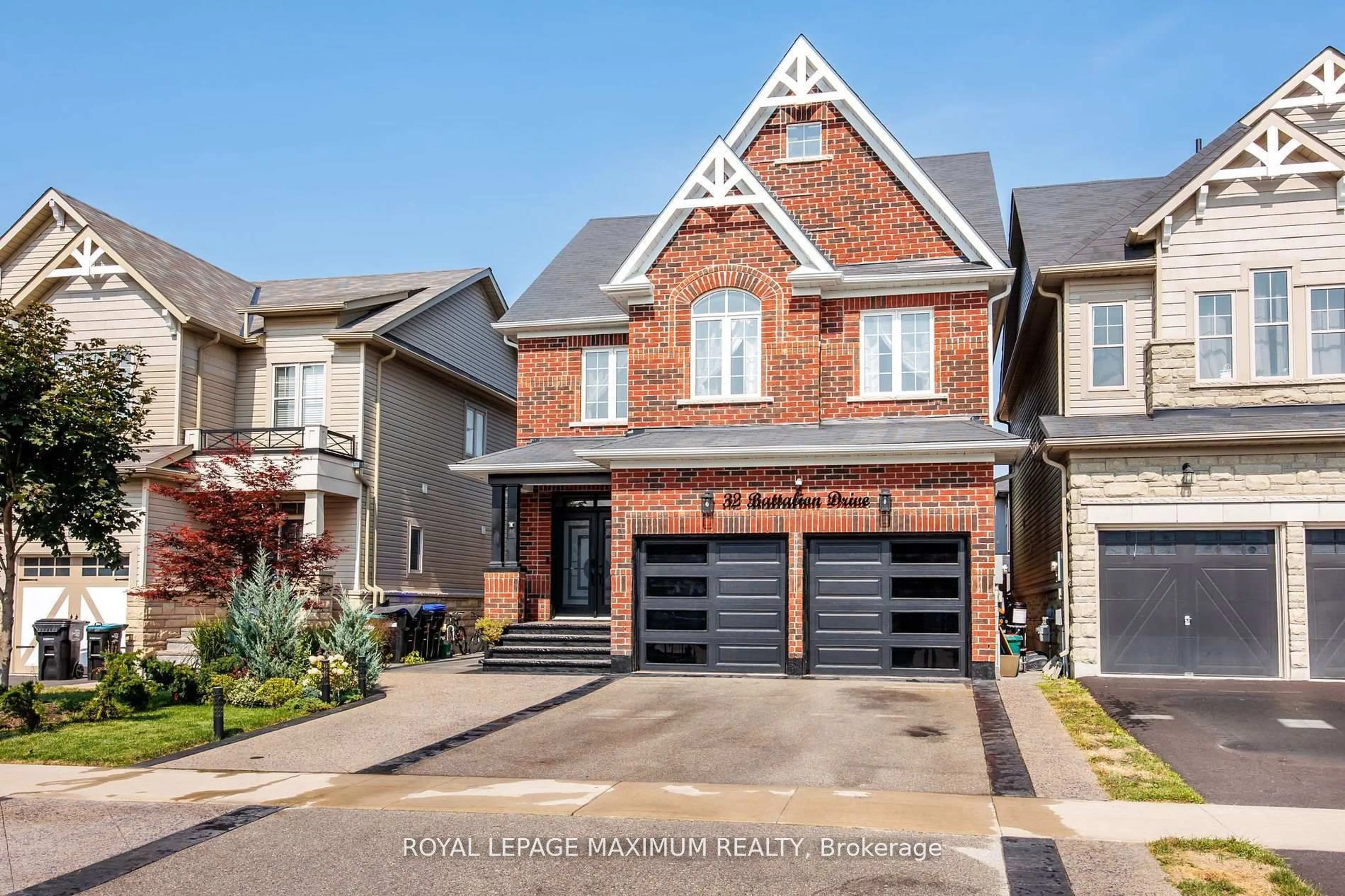 Home with brick exterior material, street for 32 Battalion Dr, Essa Ontario L0M 1B4